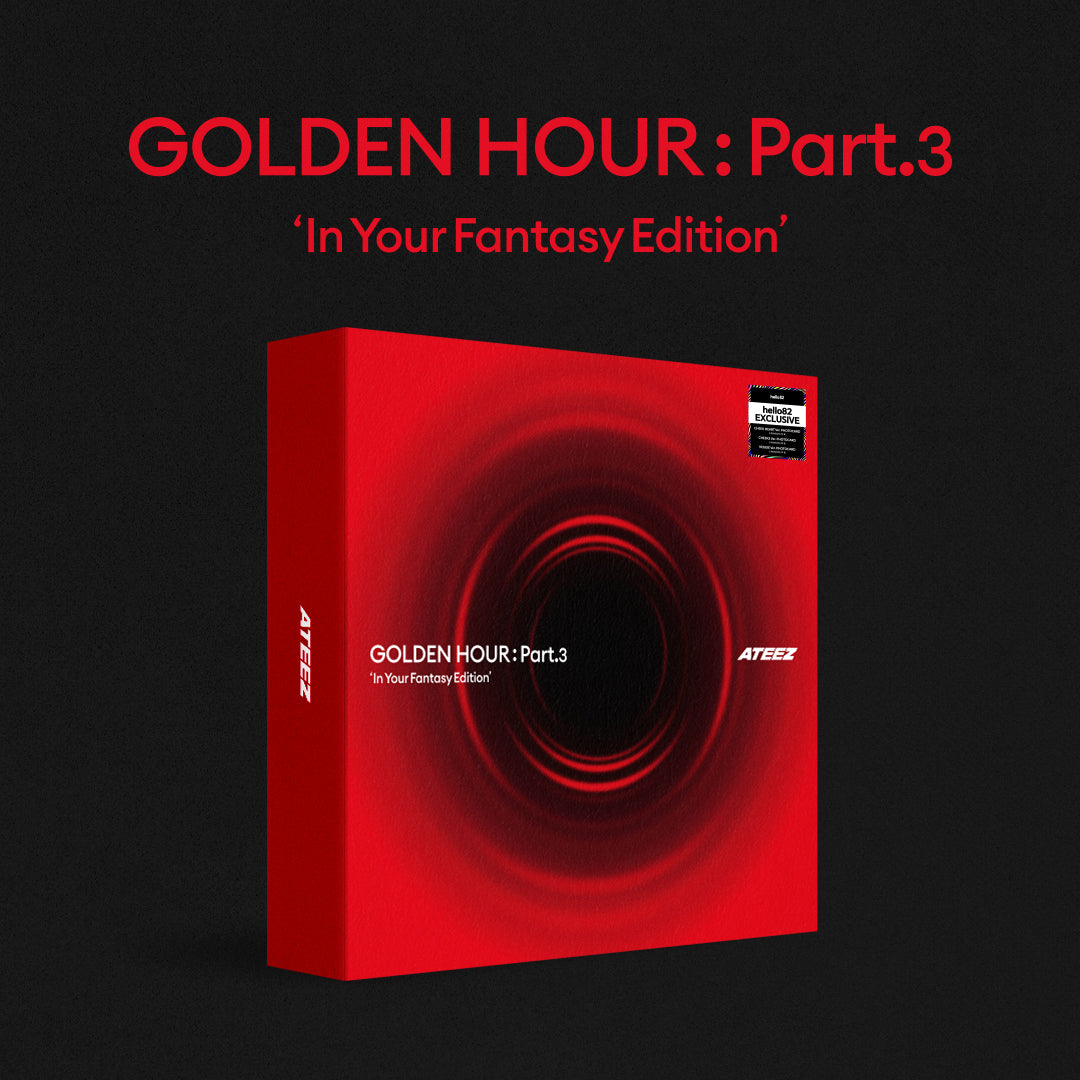 ATEEZ - GOLDEN HOUR : Part.3 'In Your Fantasy Edition' - hello82 Exclusive