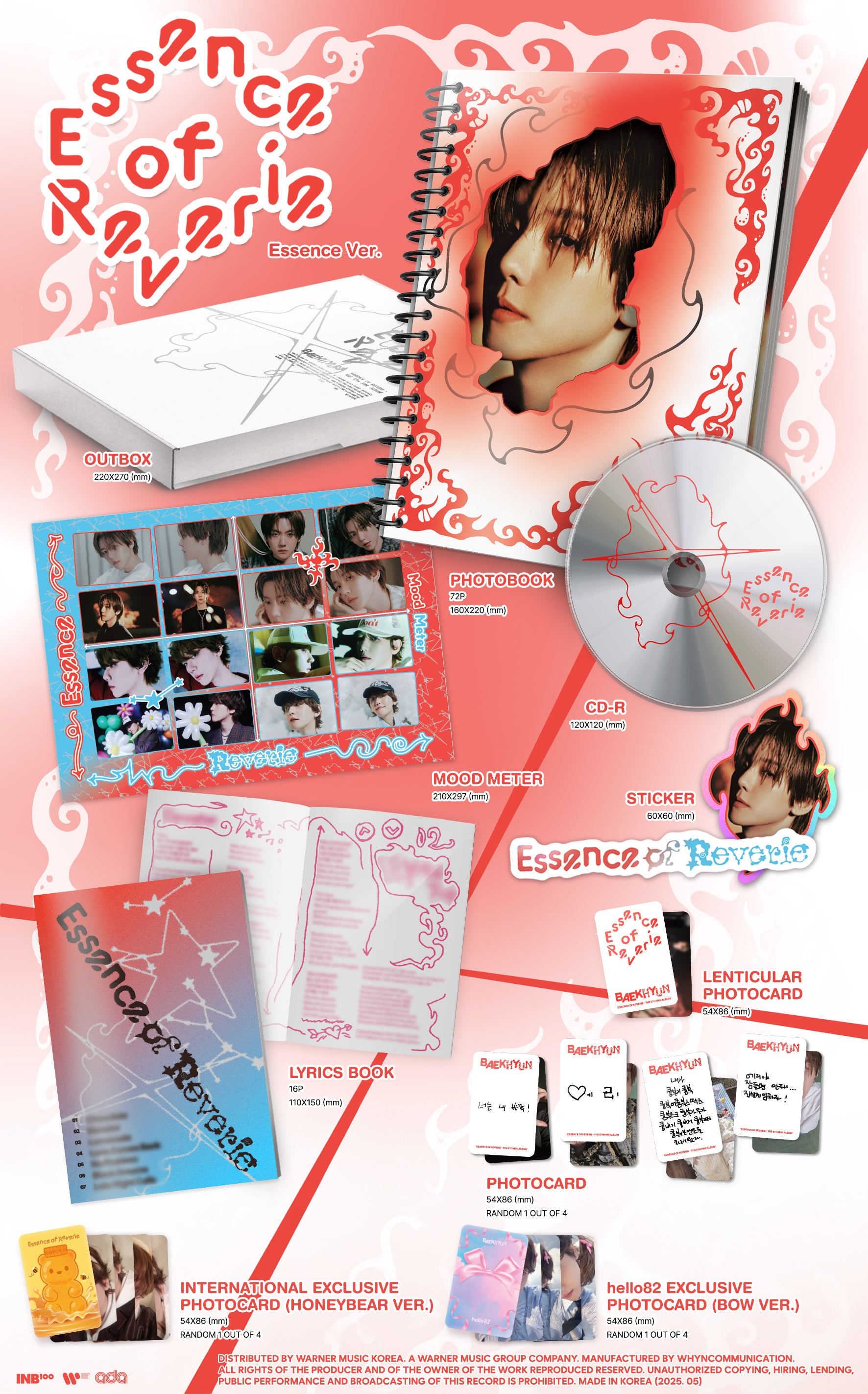 BAEKHYUN - Essence of Reverie - hello82 Exclusive – hello82.shop
