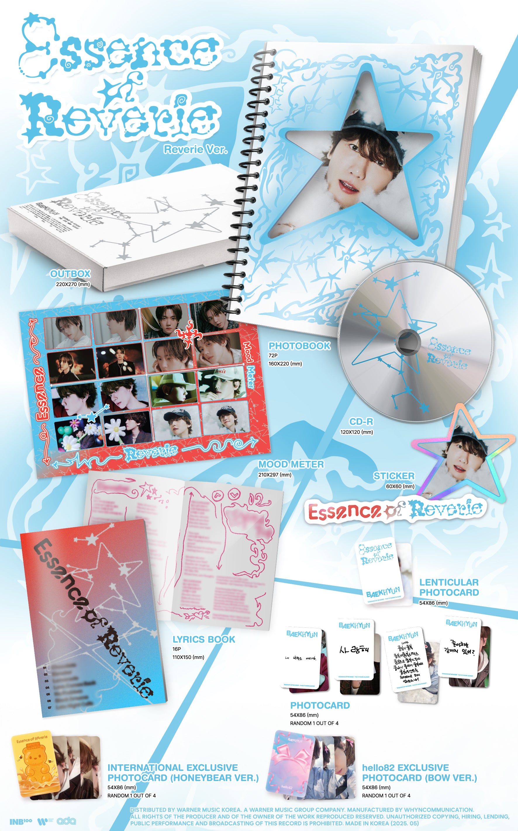 BAEKHYUN - Essence of Reverie - hello82 Exclusive – hello82.shop