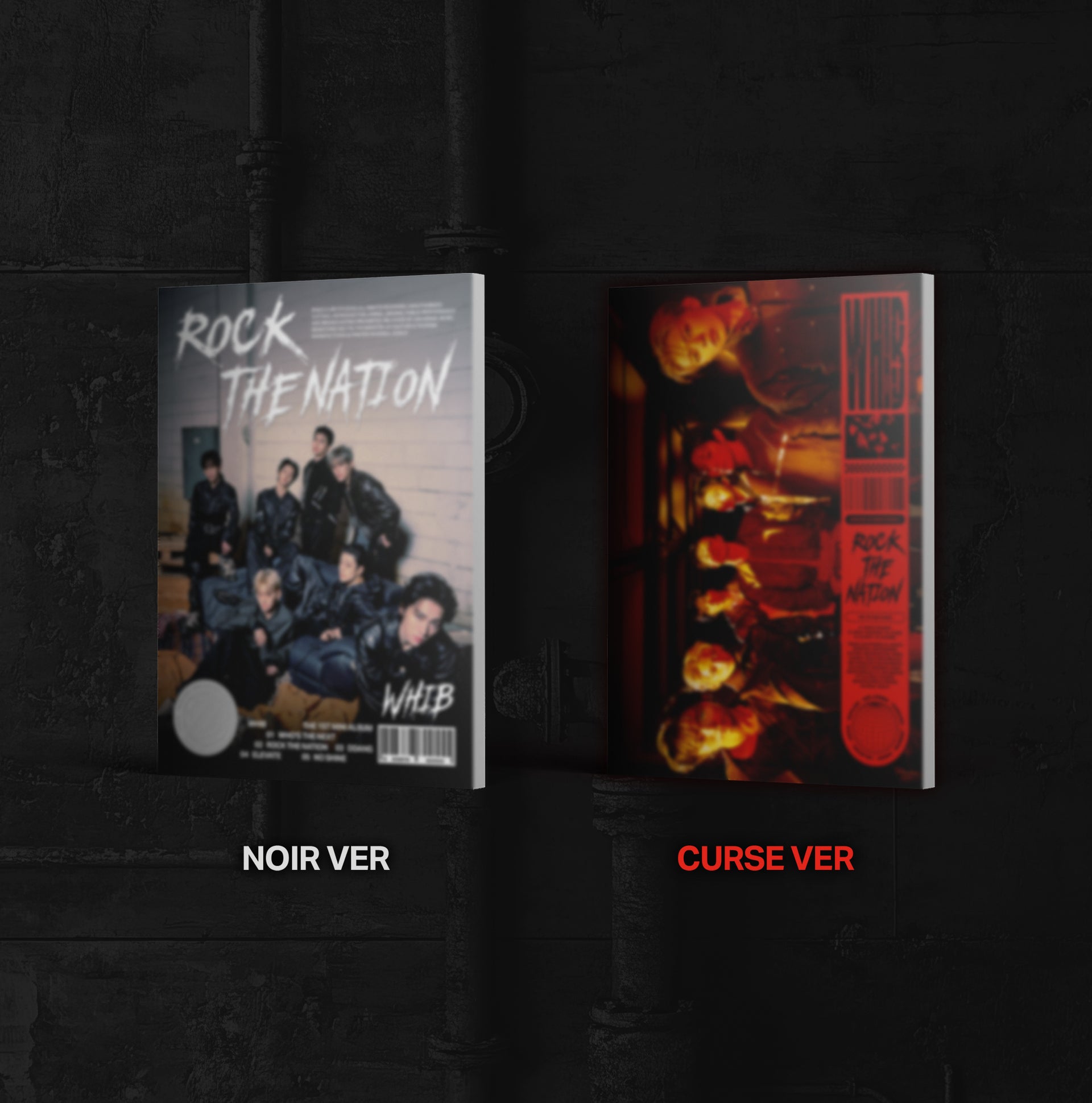 [Signed] WHIB - 1st MINI ALBUM : ROCK THE NATION (Random)