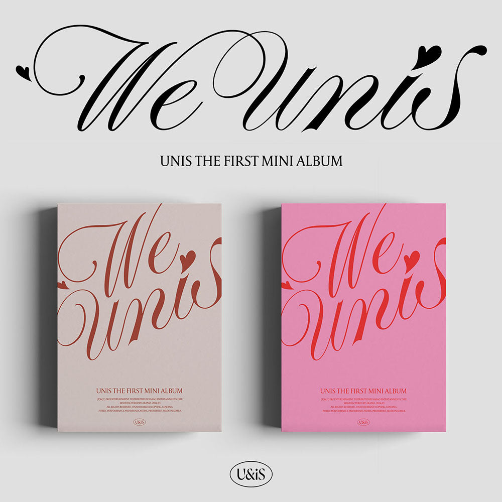 Signed] UNIS - 1st MINI ALBUM : WE UNIS (Random) – hello82.shop