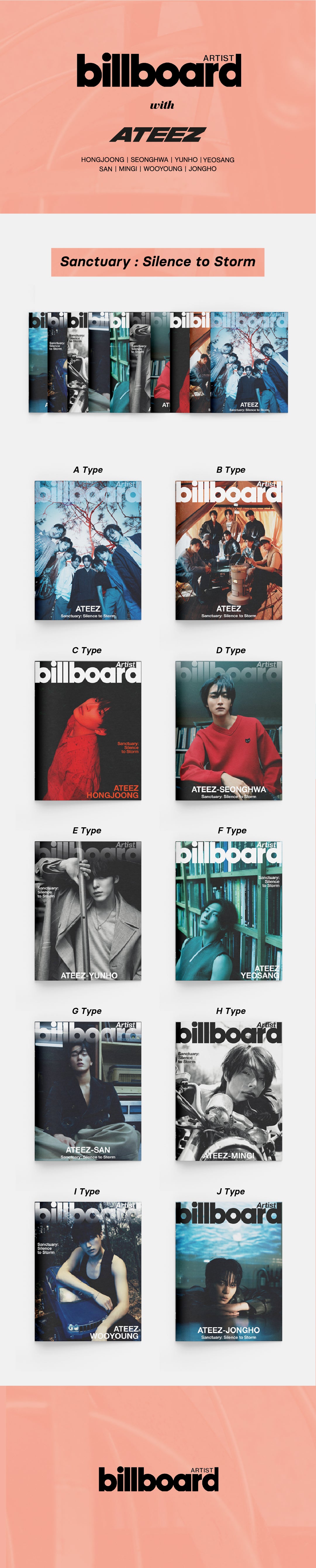 Billboard Artist : ATEEZ Edition – hello82.shop