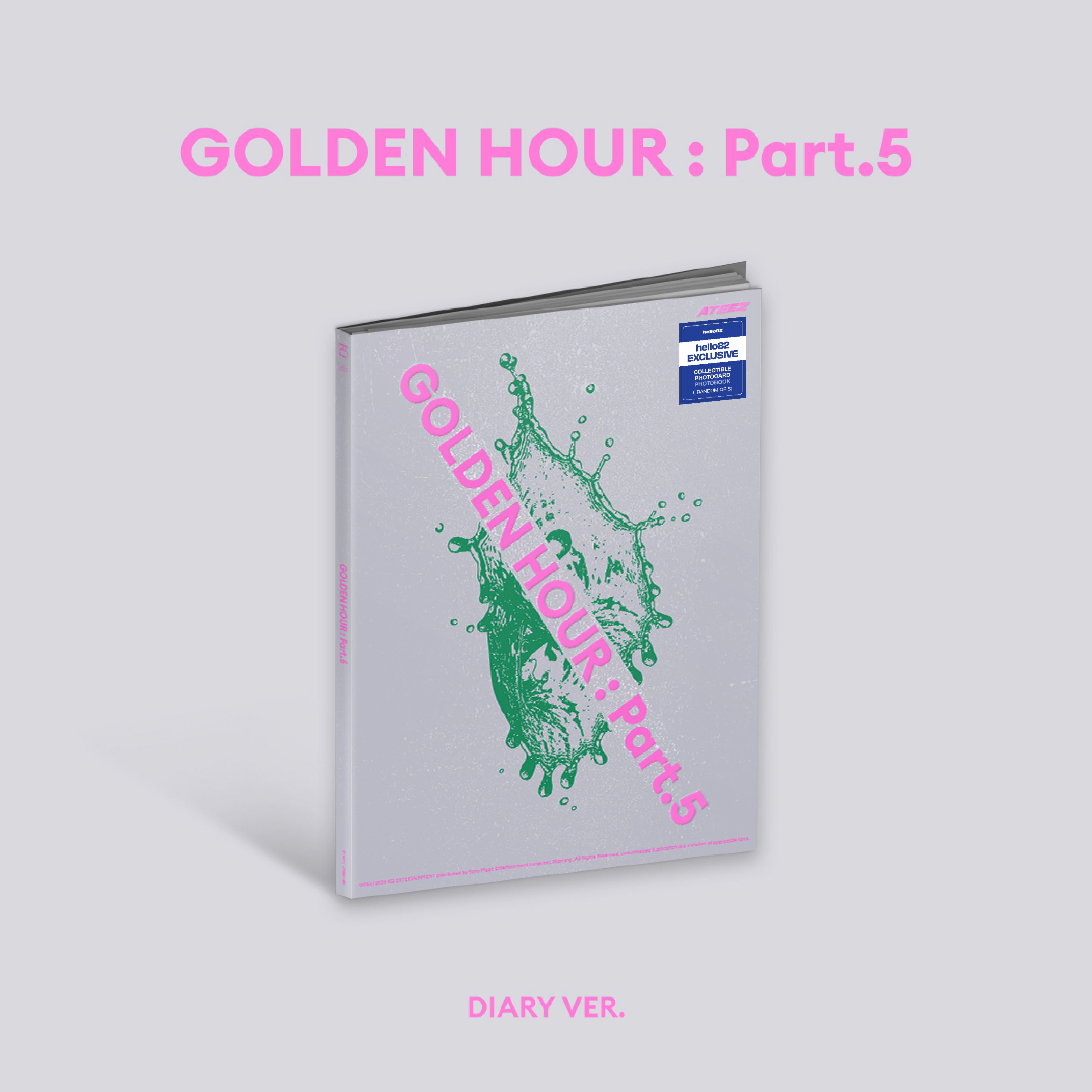 ONE HOUR LOVER 他 ATEEZ - GOLDEN HOUR : Part.5 - hello82 Exclusive – hello82.shop