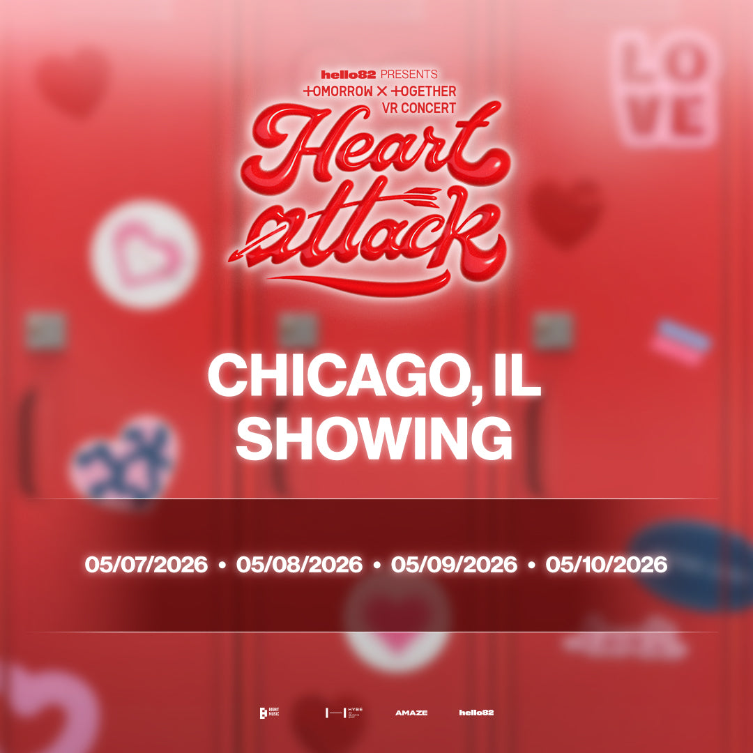 TOMORROW X TOGETHER VR CONCERT : HEART ATTACK in CHICAGO, IL