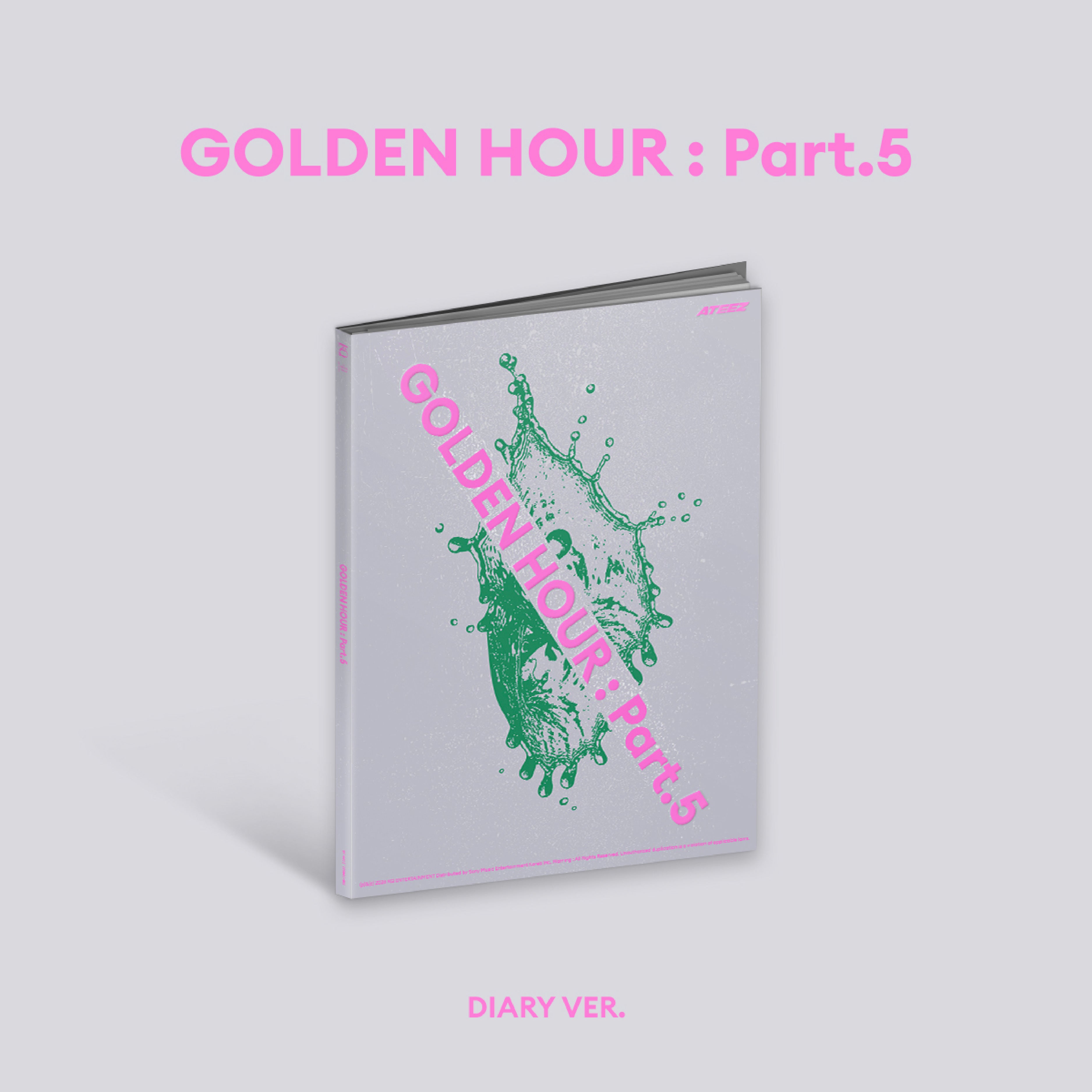 Signed] ATEEZ - GOLDEN HOUR : Part.5 – hello82.shop