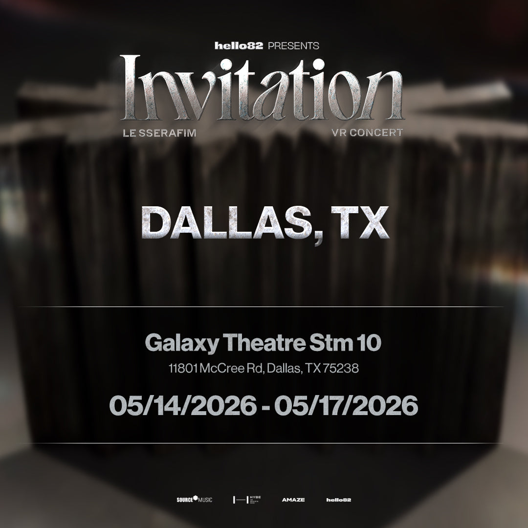 LE SSERAFIM VR CONCERT : INVITATION – hello82.shop