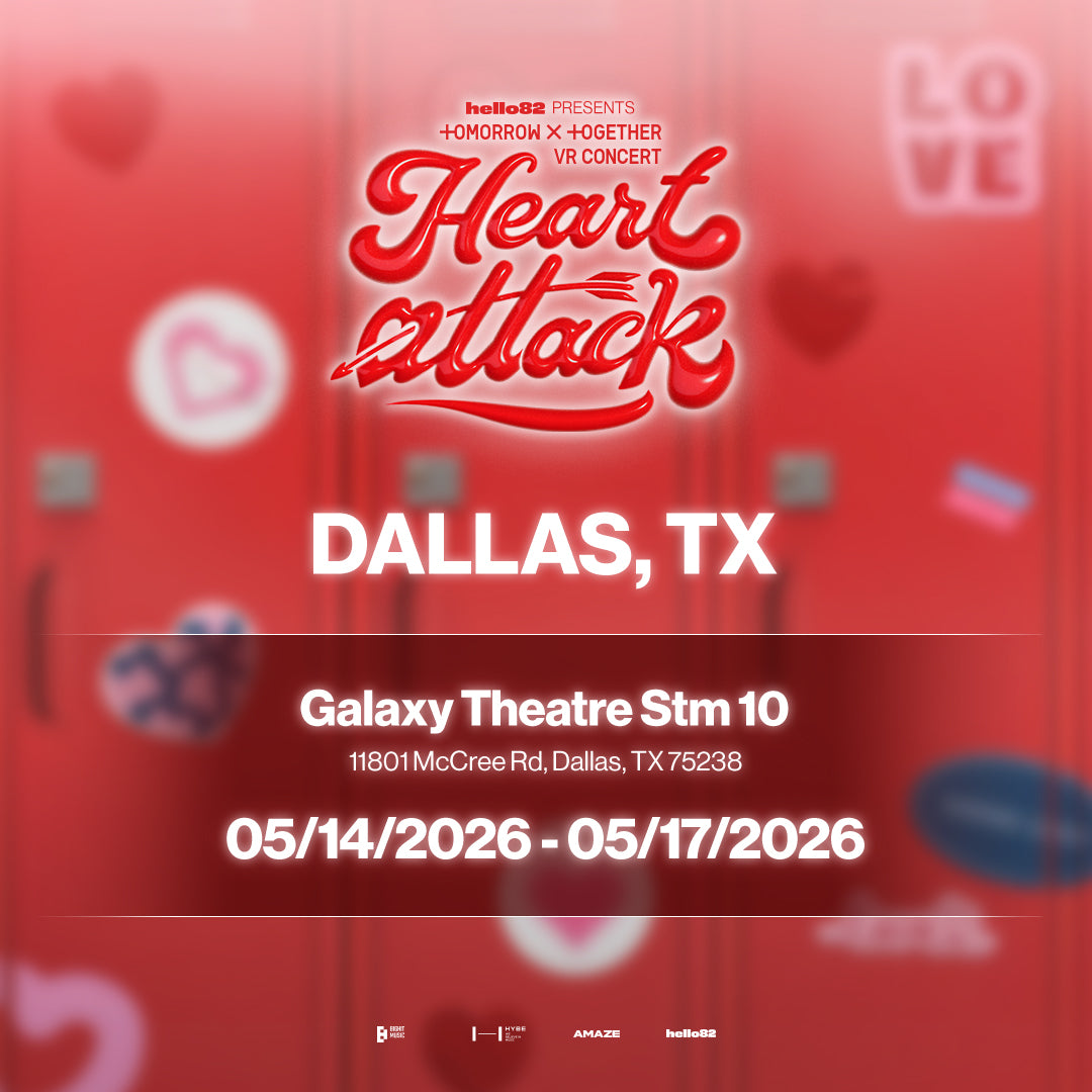 TOMORROW X TOGETHER VR CONCERT : HEART ATTACK in DALLAS, TX