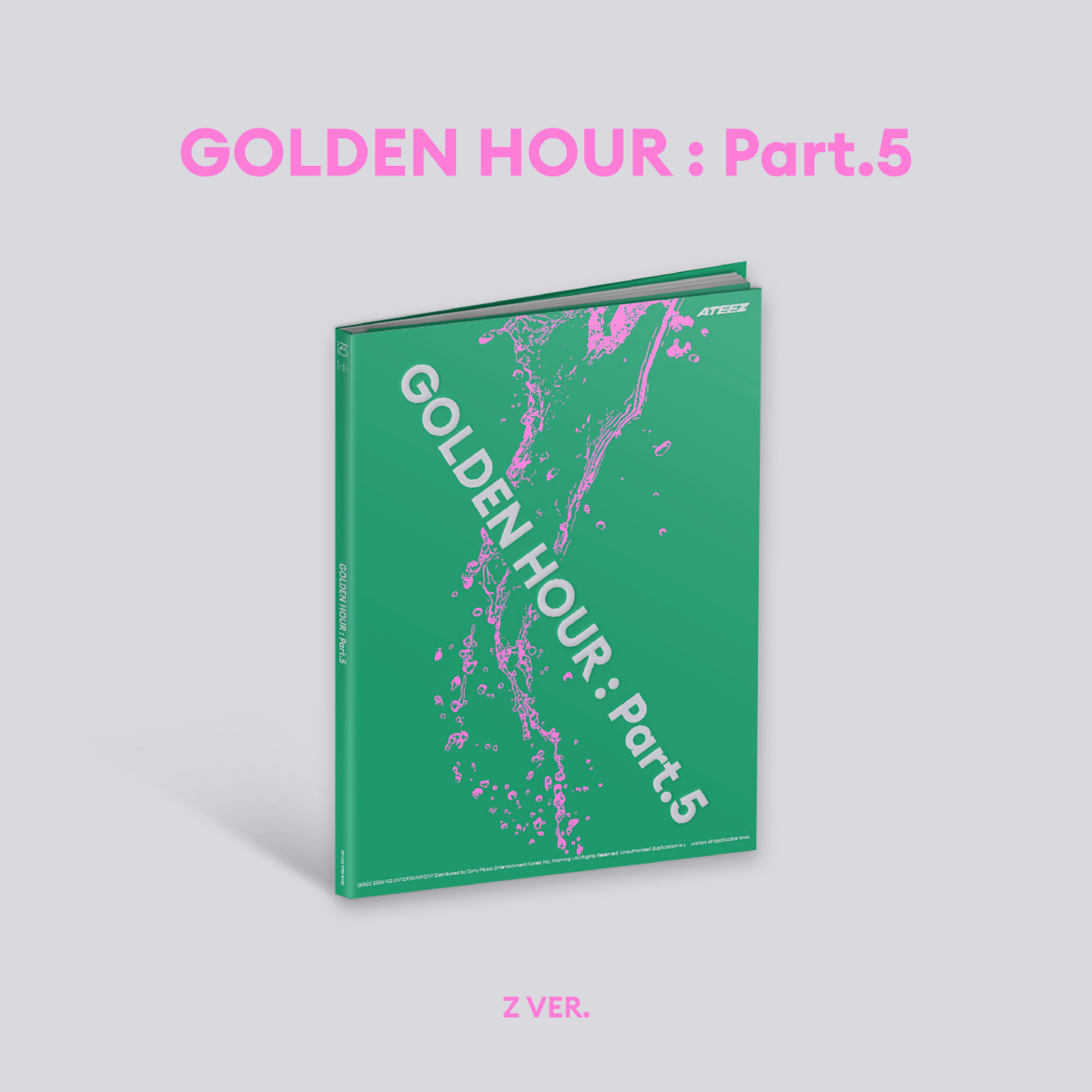 Signed] ATEEZ - GOLDEN HOUR : Part.5 – hello82.shop