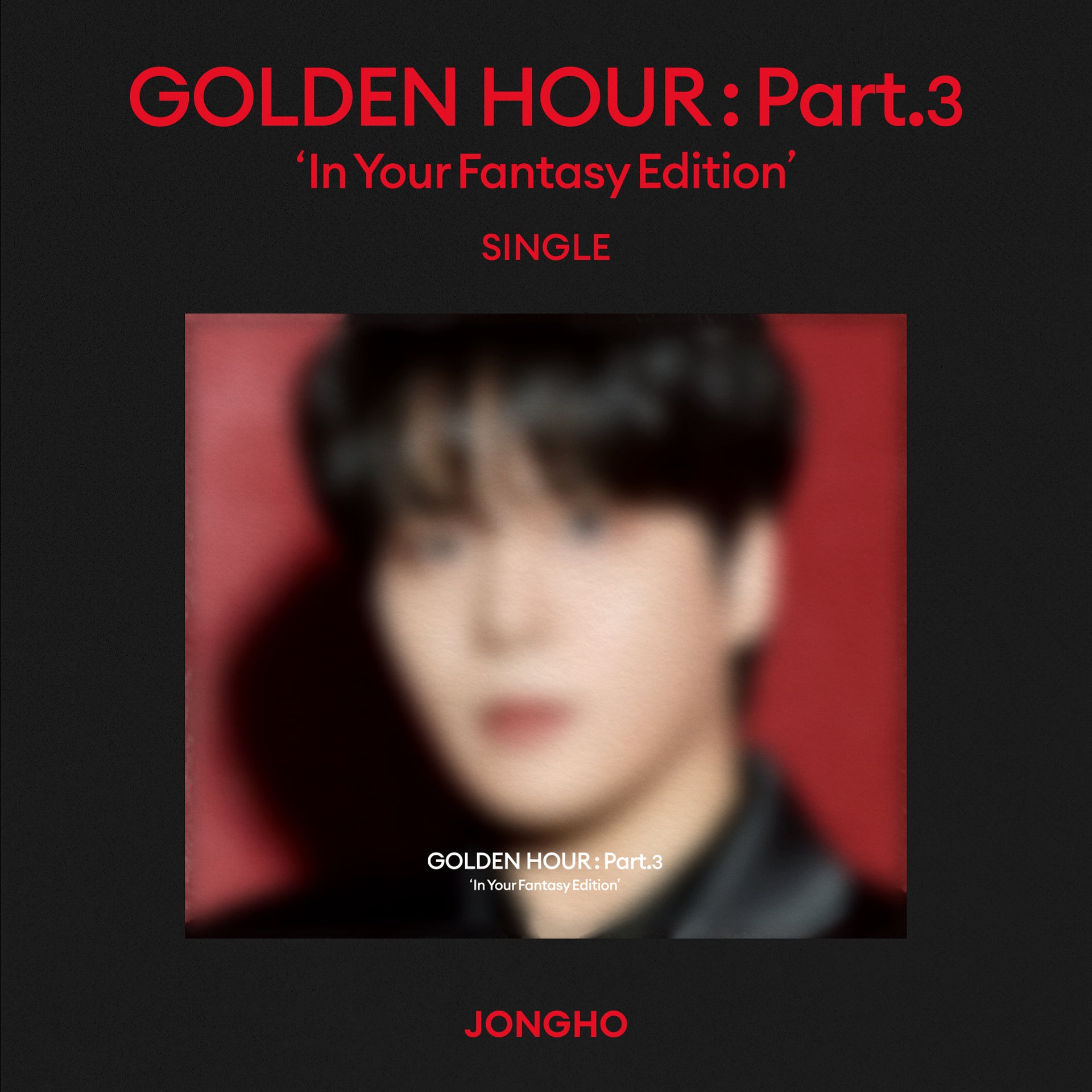 ATEEZ - In Your Fantasy (Speed Down Ver.) Single CD - JONGHO