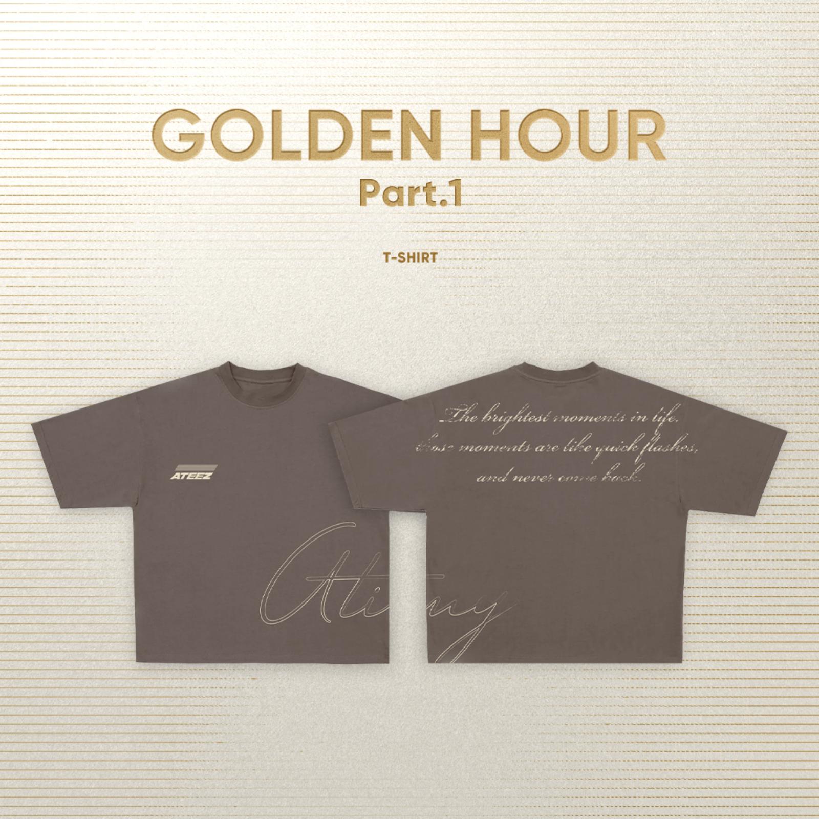 ATEEZ - GOLDEN HOUR T-shirt (GOLDEN HOUR Ver.)
