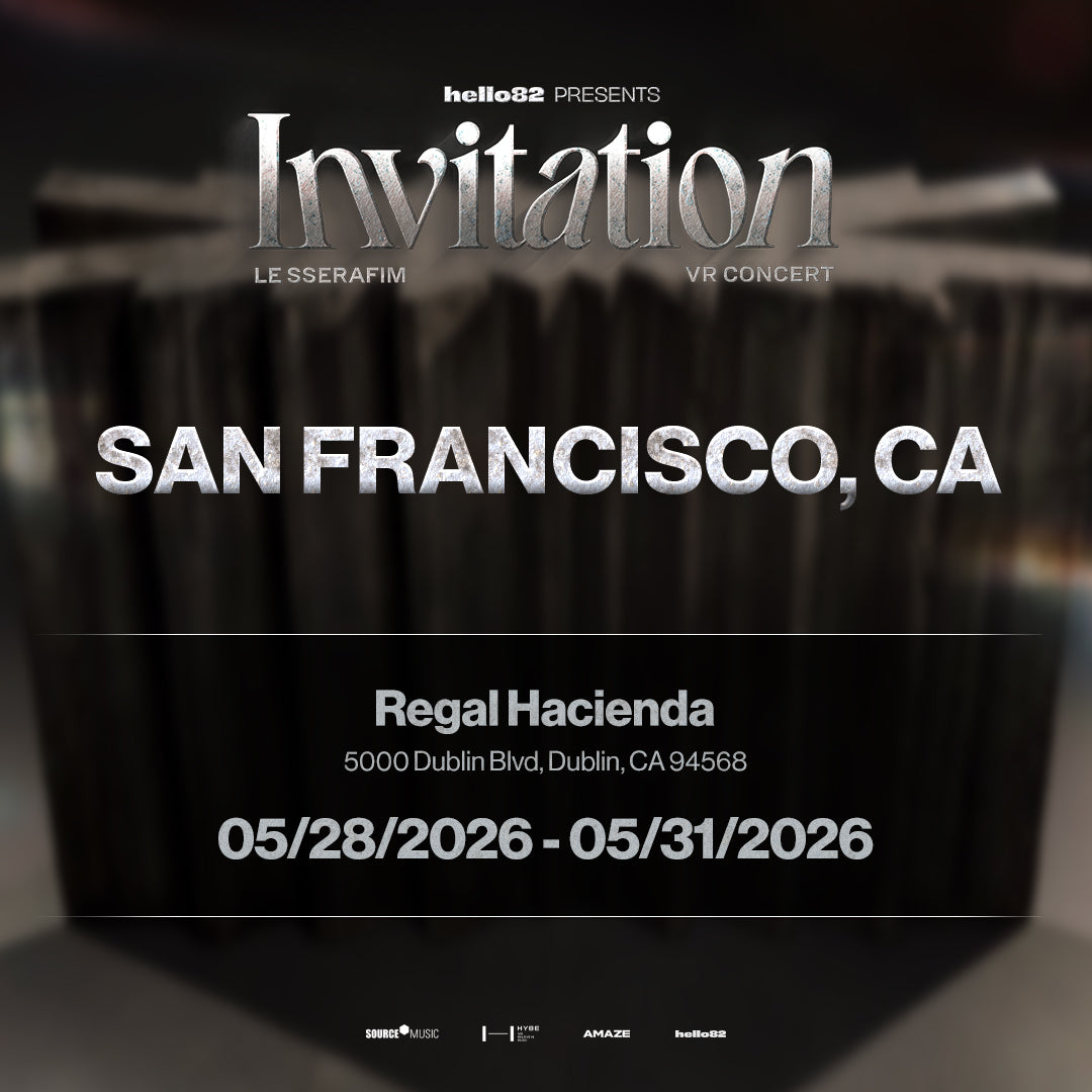 LE SSERAFIM VR CONCERT : INVITATION – hello82.shop