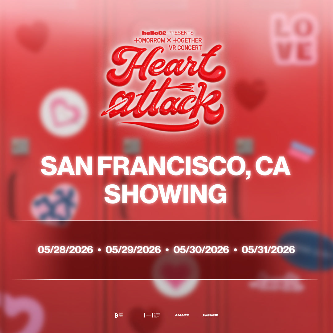 TOMORROW X TOGETHER VR CONCERT : HEART ATTACK in SAN FRANCISCO, CA