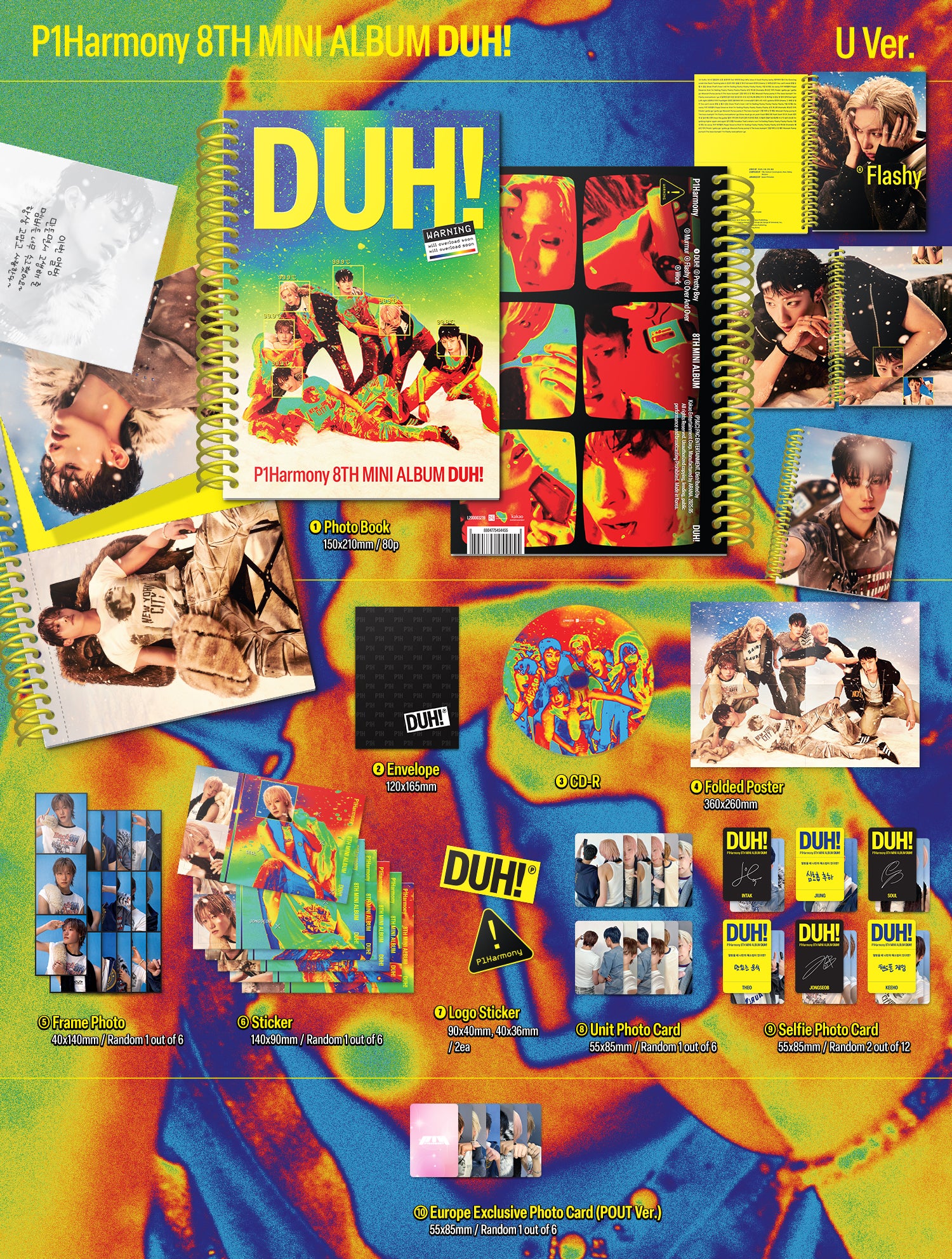 Signed] P1Harmony - DUH! – hello82.shop