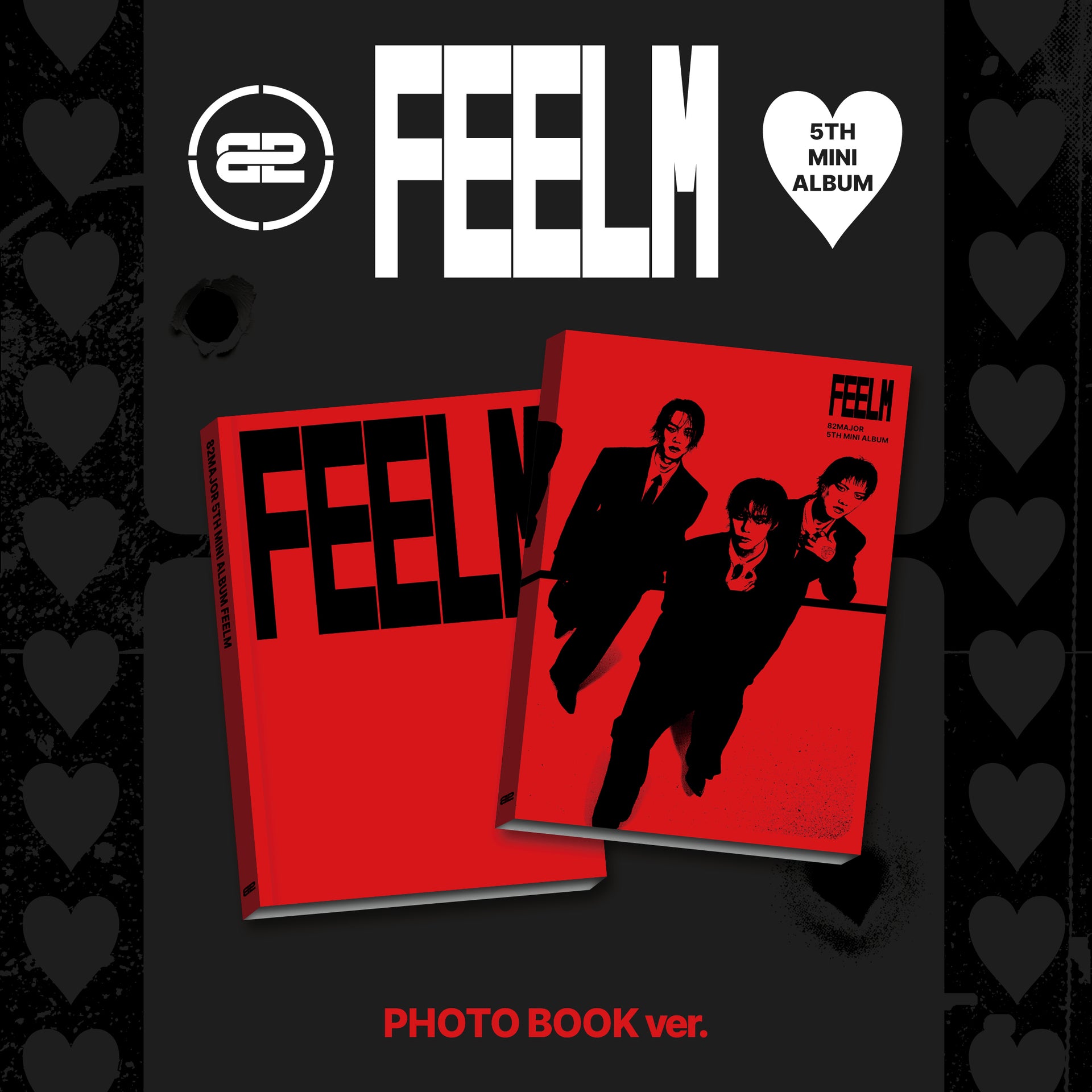 [Signed] 82MAJOR - 5th MINI ALBUM : FEELM (PHOTO BOOK ver.)
