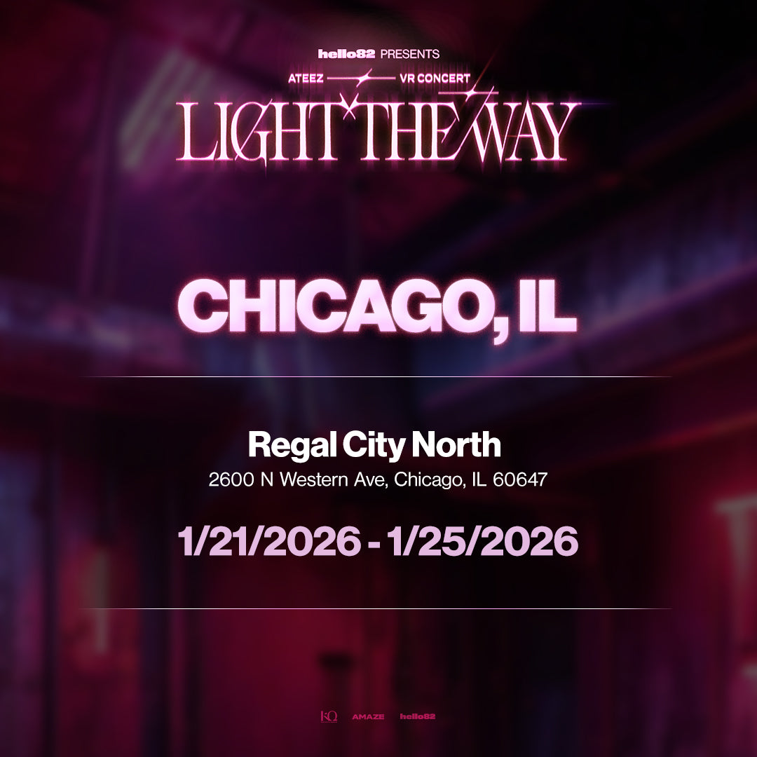 ATEEZ VR CONCERT : LIGHT THE WAY in CHICAGO, IL