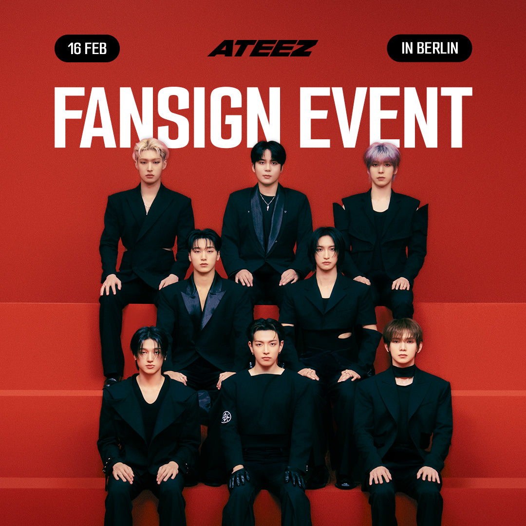 [2/16 BERLIN FANSIGN] ATEEZ - GOLDEN HOUR : Part.2