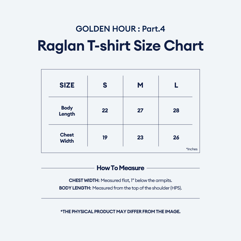 ATEEZ - GOLDEN HOUR : Part.4 - Raglan T-shirt