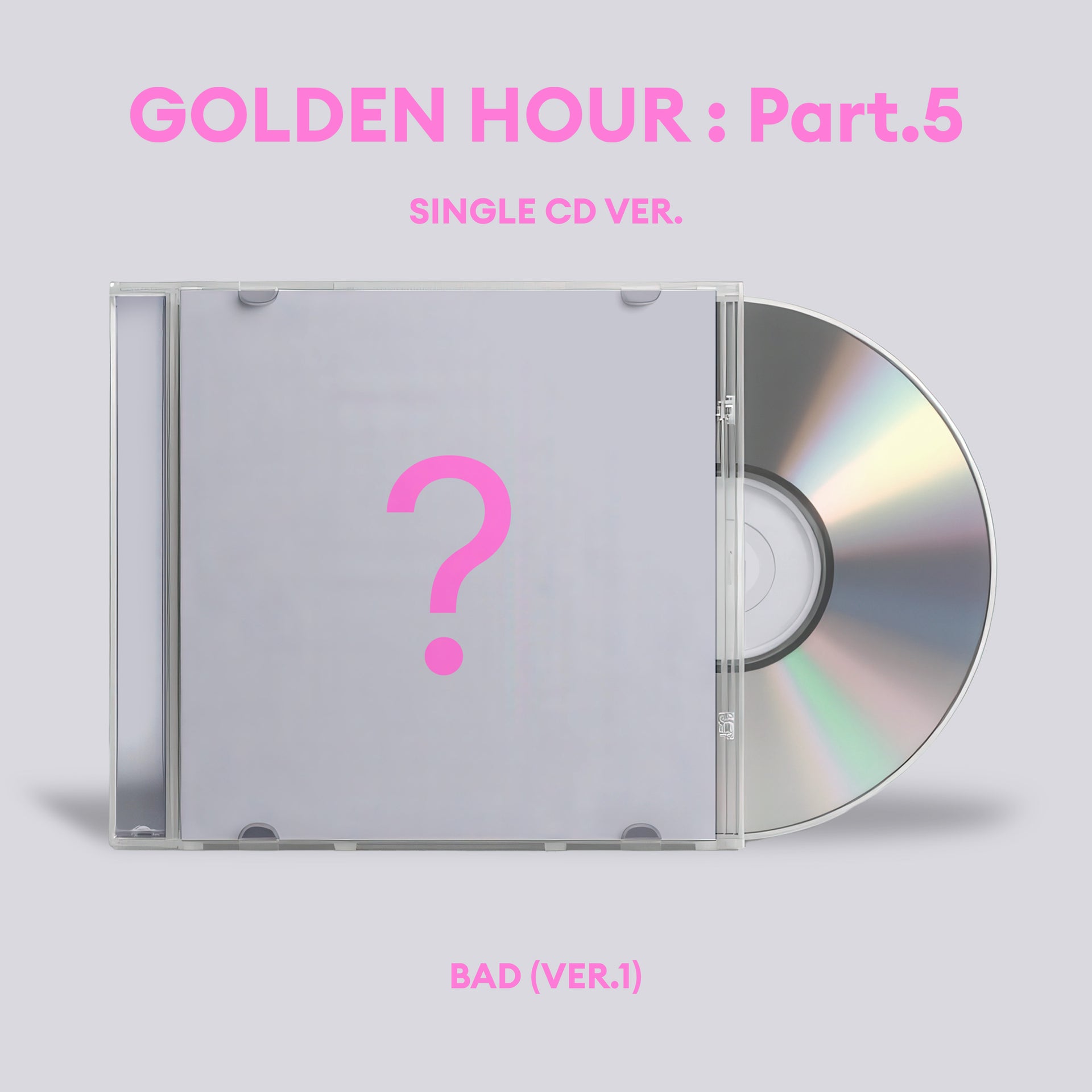 ATEEZ - GOLDEN HOUR : Part.5 SINGLE CD VER. - BAD (VER.1)