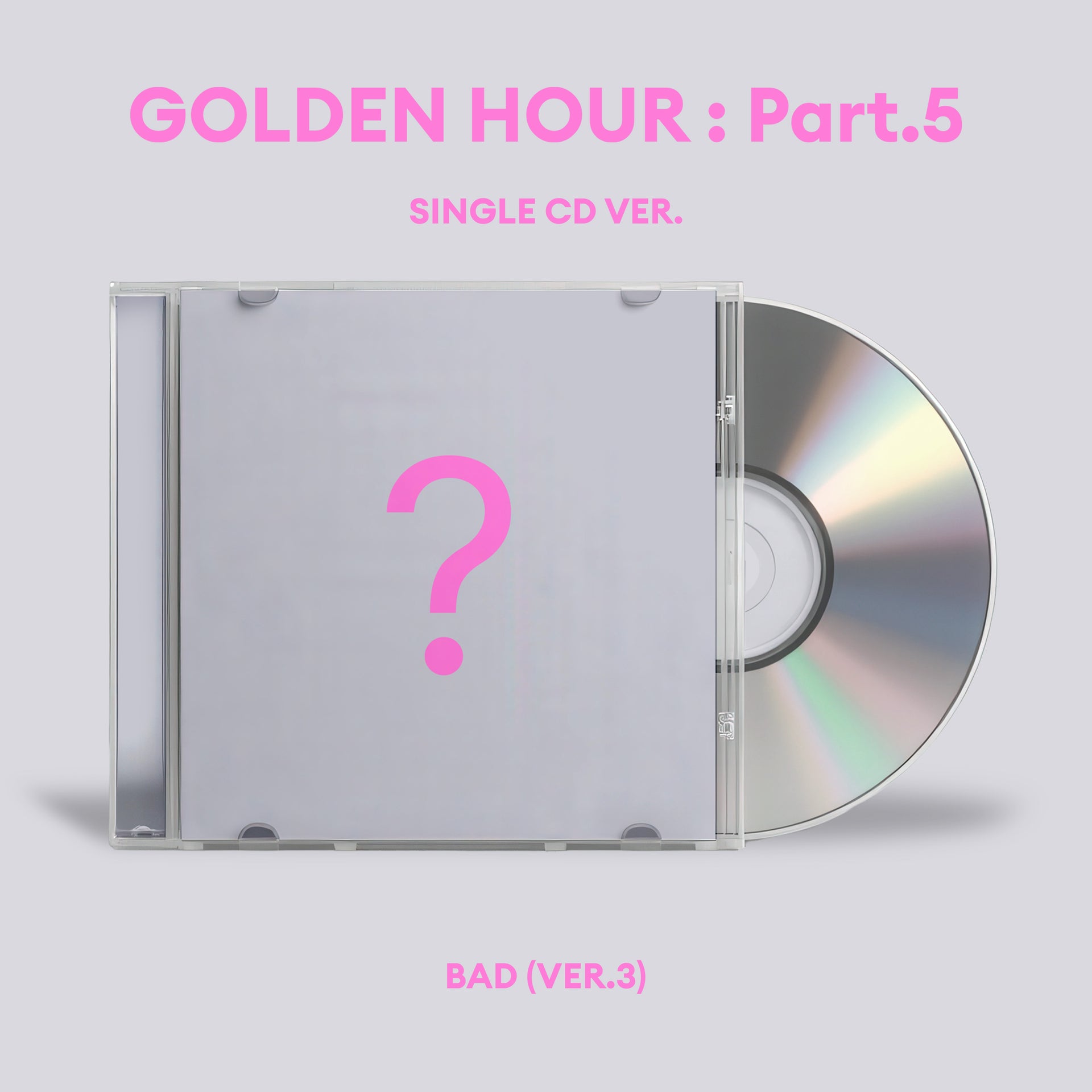 ATEEZ - GOLDEN HOUR : Part.5 SINGLE CD VER. - BAD (VER.3)