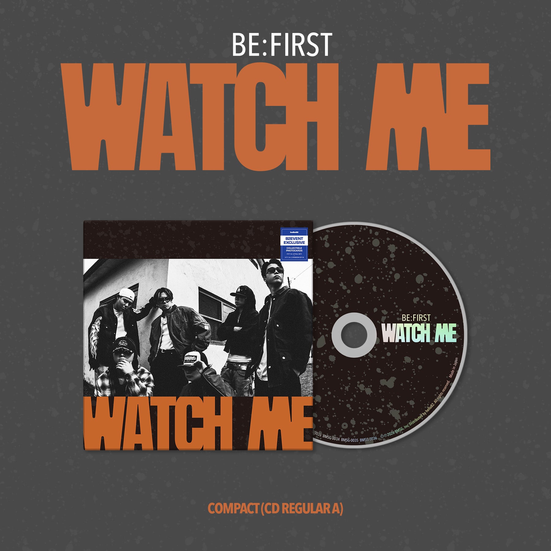 BE:FIRST - WATCH ME - 82EVENT Exclusive (Compact Ver.)