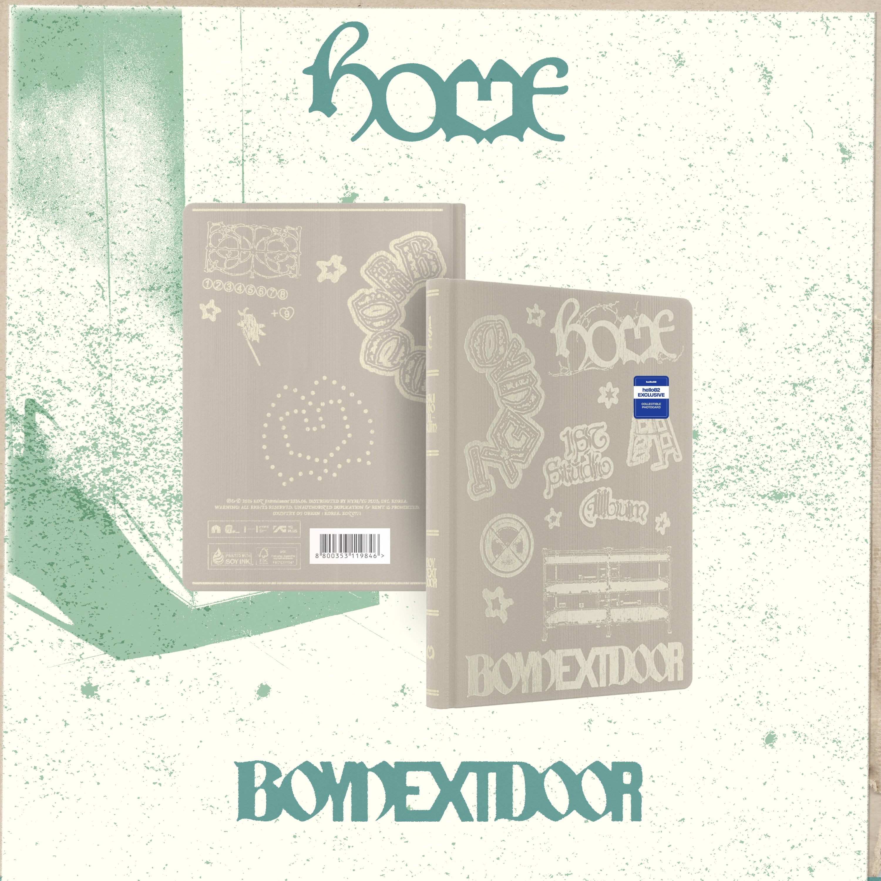 BOYNEXTDOOR - 1st STUDIO ALBUM 'HOME' (hello82 Exclusive