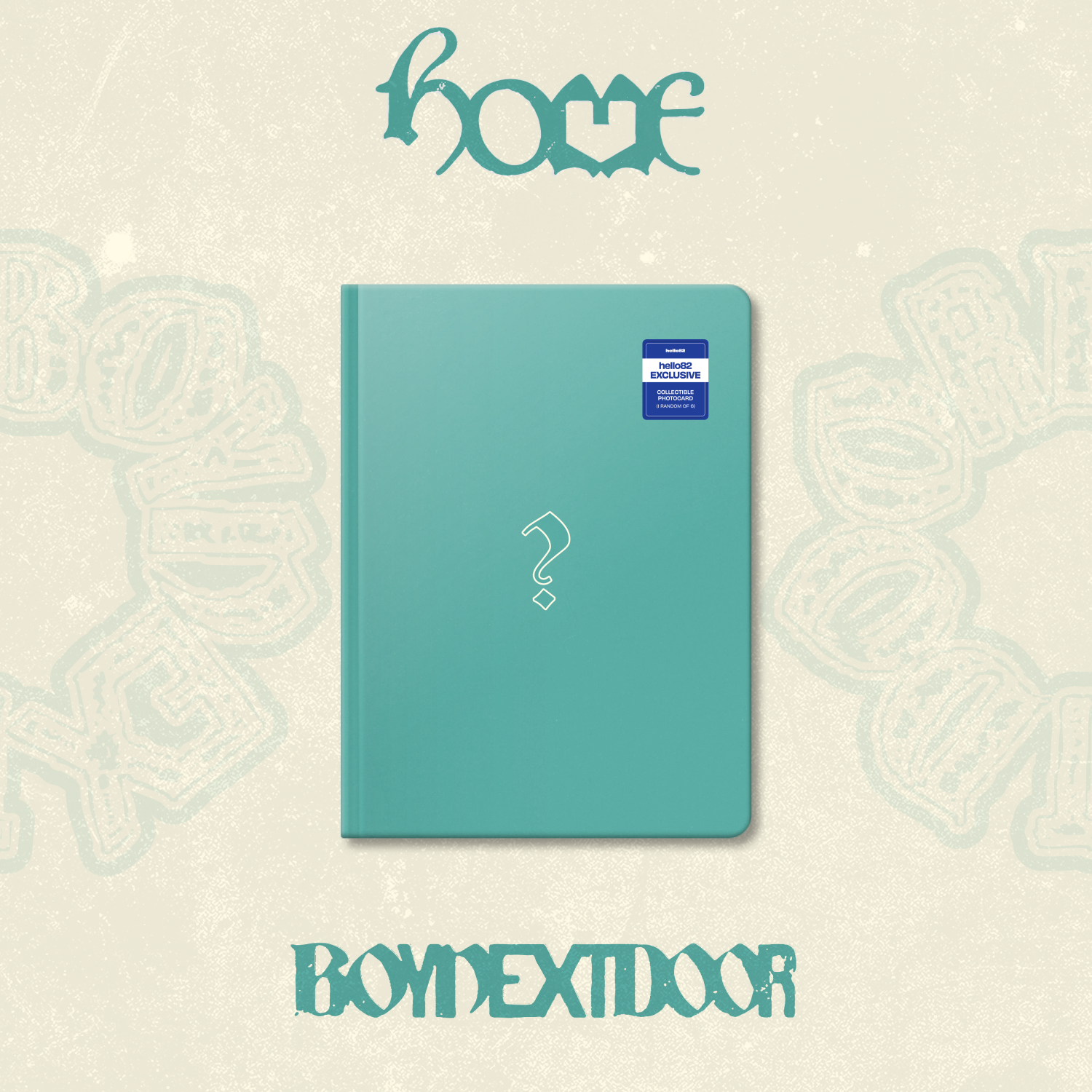 BOYNEXTDOOR - 1st STUDIO ALBUM 'HOME' BUNKER ver. (Green) - hello82 Exclusive