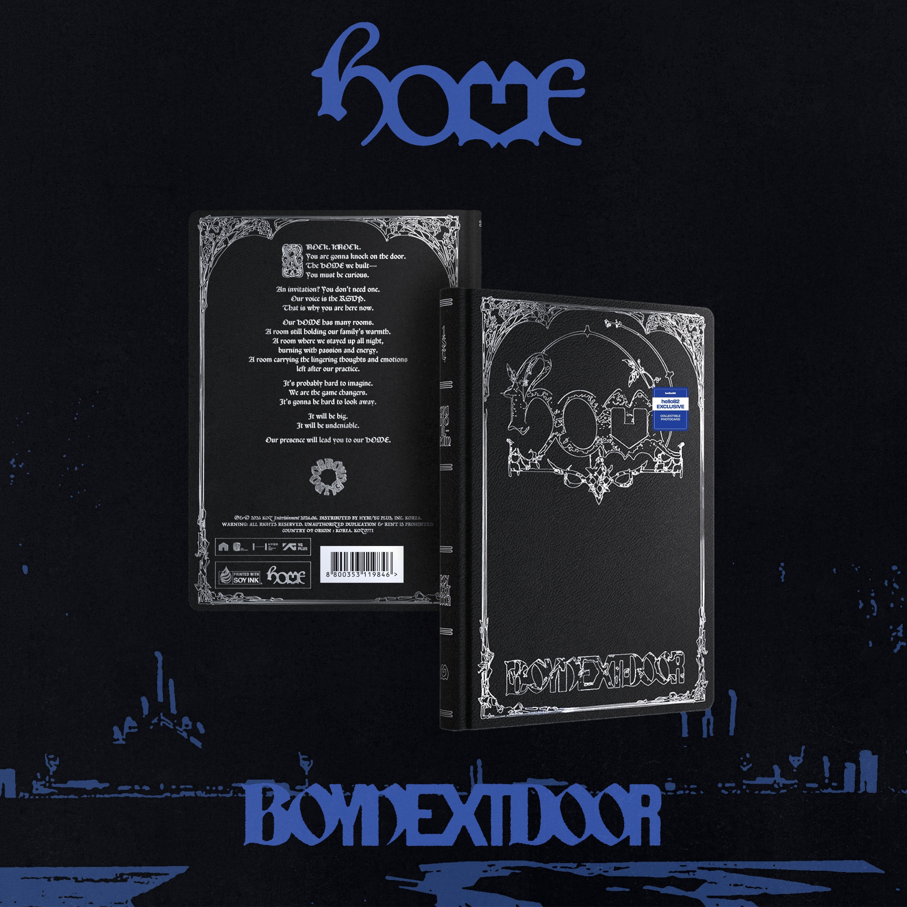 BOYNEXTDOOR - 1st STUDIO ALBUM 'HOME' (hello82 Exclusive