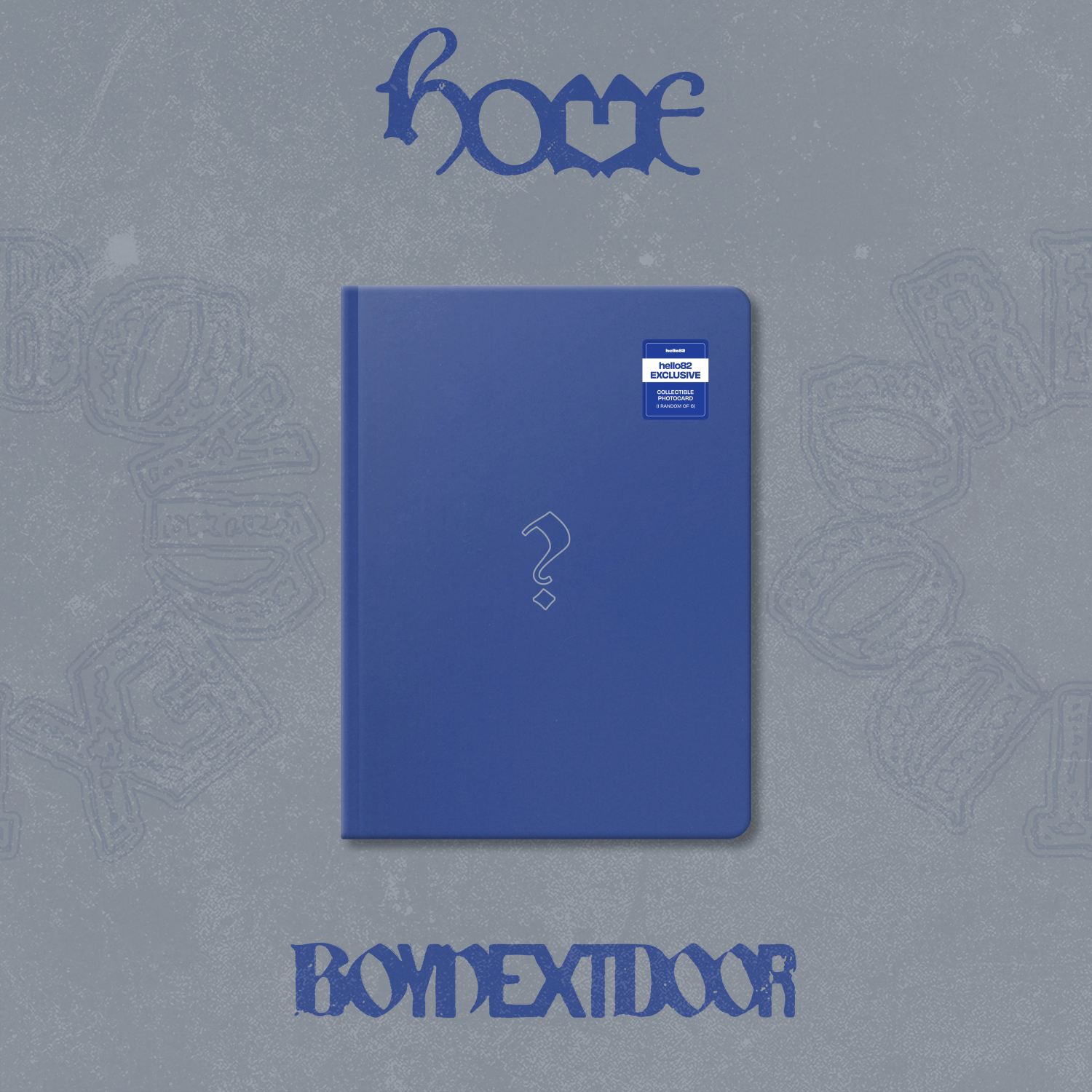 BOYNEXTDOOR - 1st STUDIO ALBUM 'HOME' NAVIGATOR ver. (Dark Blue) - hello82 Exclusive