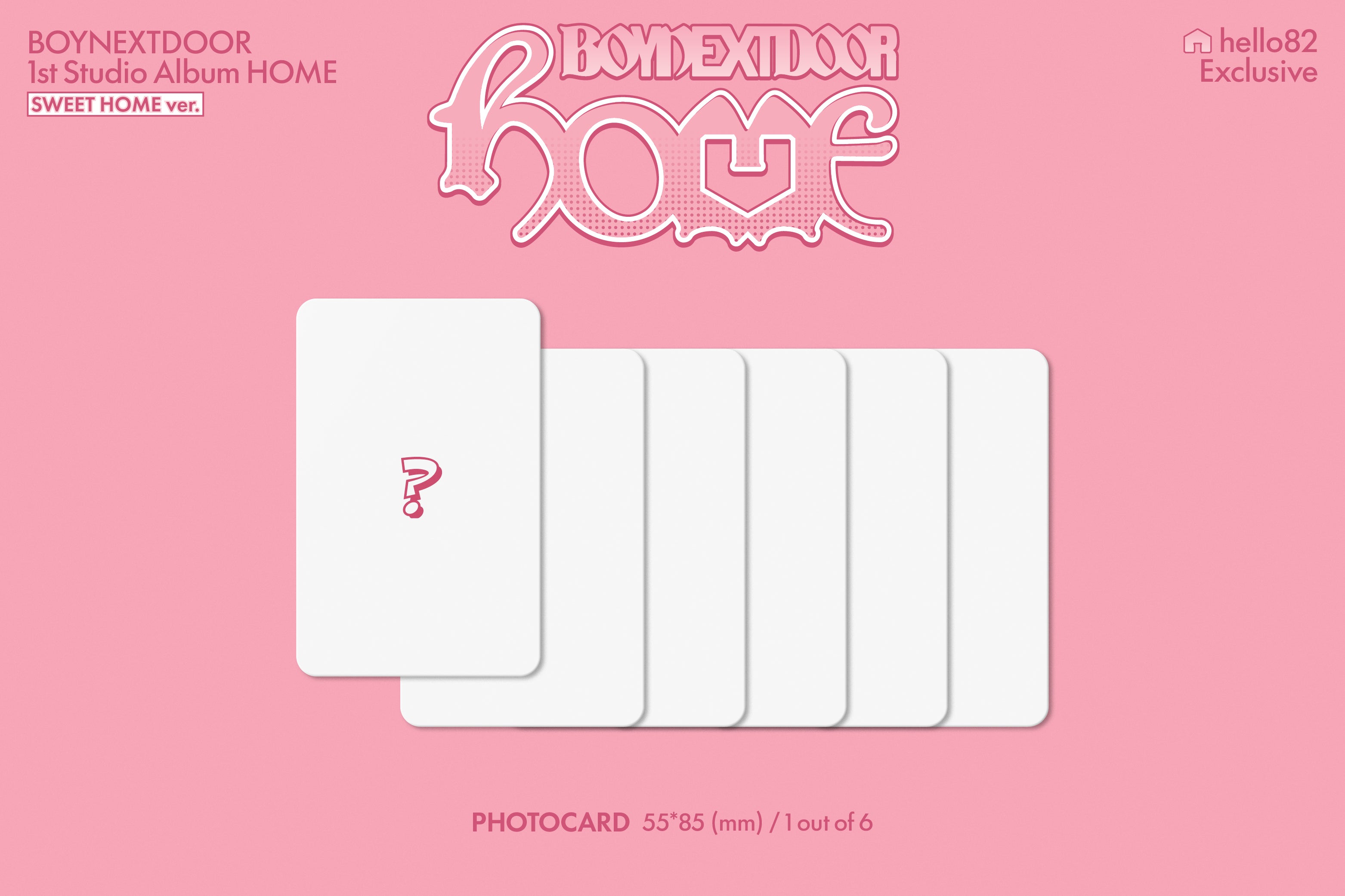 BOYNEXTDOOR - 1st STUDIO ALBUM 'HOME' (SWEET HOME ver.) (hello82