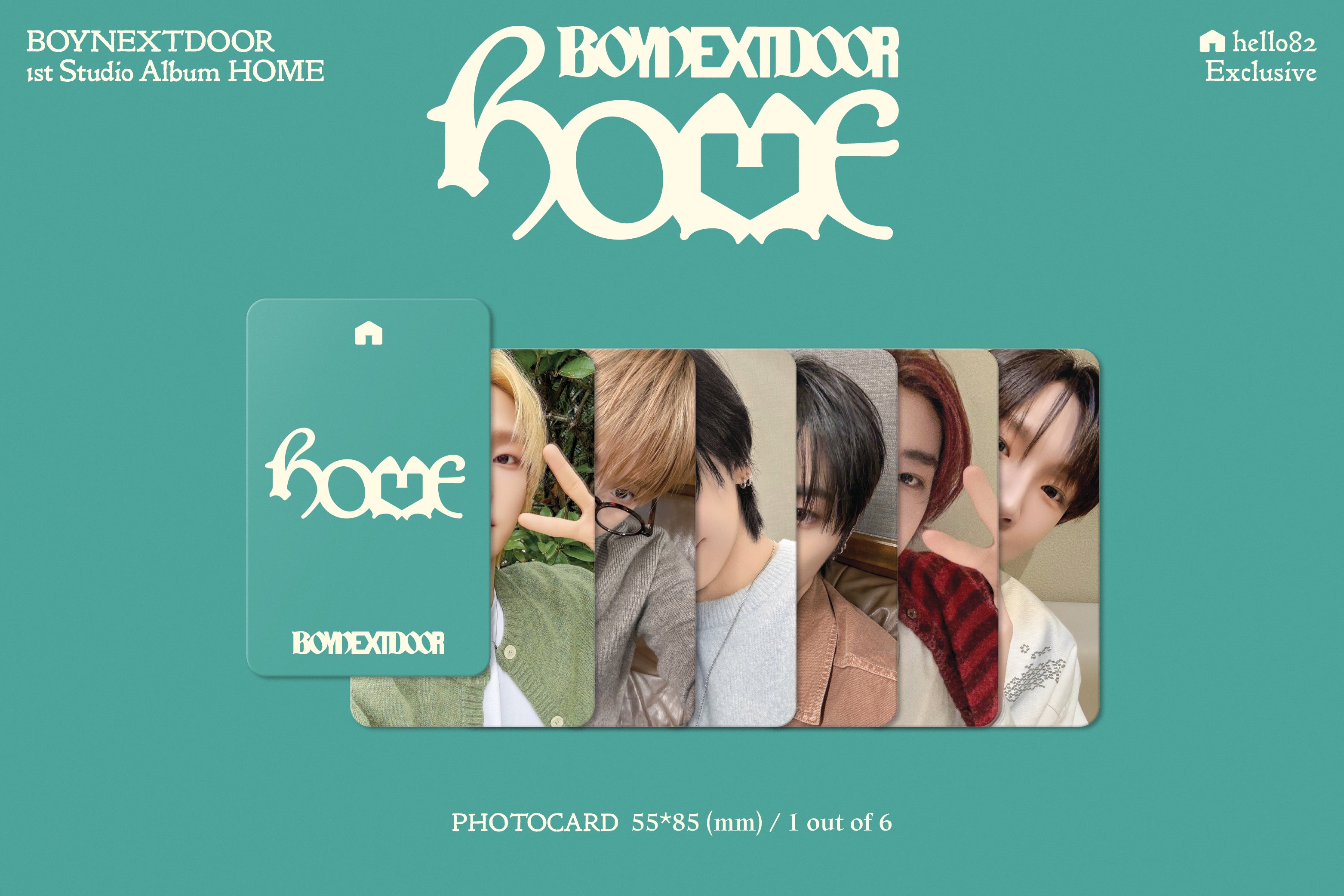 BOYNEXTDOOR - 1st STUDIO ALBUM 'HOME' (hello82 Exclusive