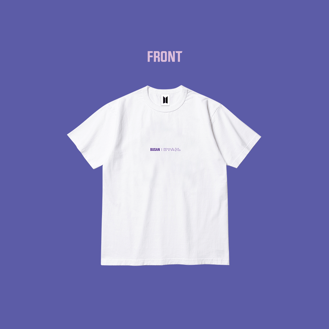 BTS - Yet To Come In BUSAN - Busan S/S T-shirt 001 (White)