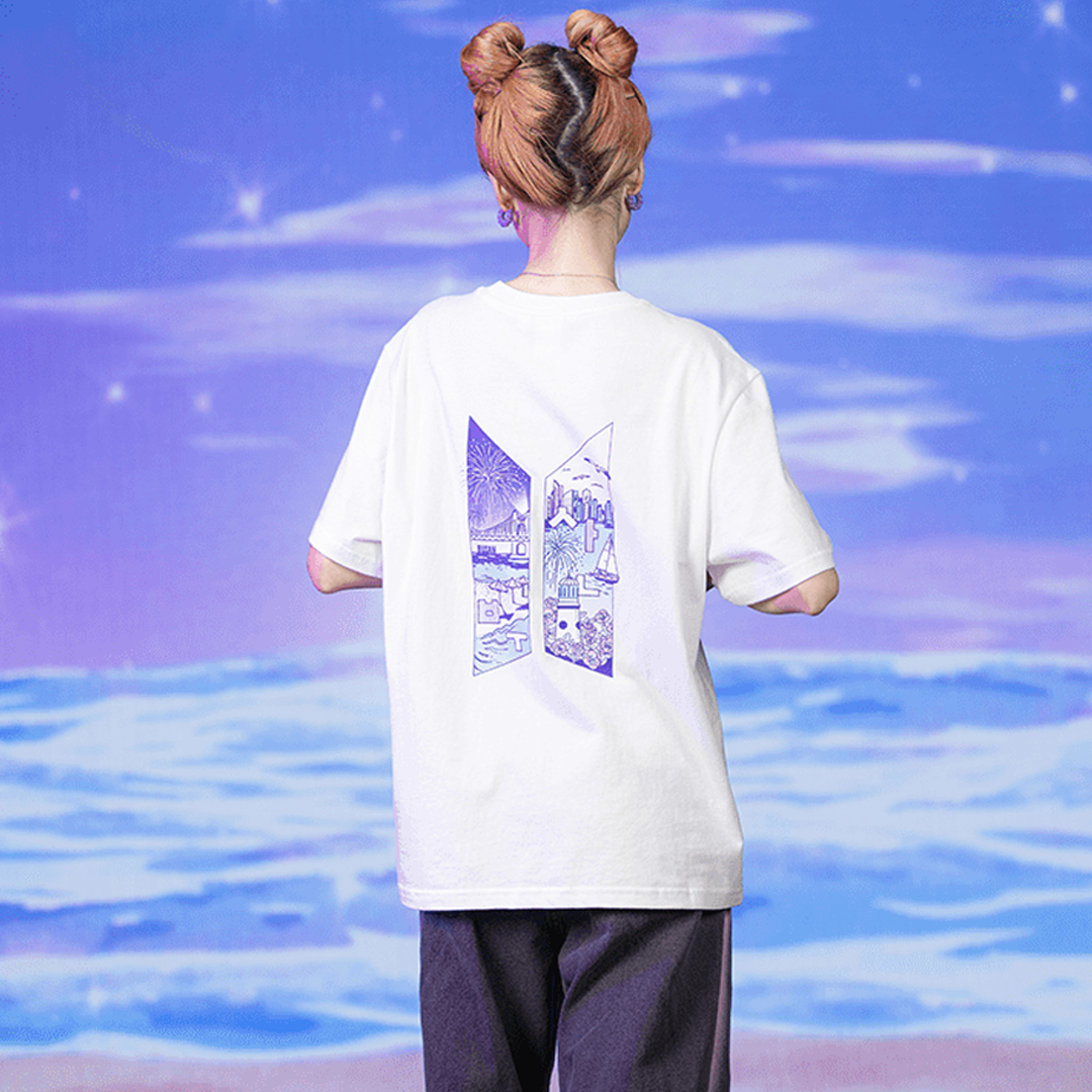 BTS - Yet To Come In BUSAN - Busan S/S T-shirt 001 (White BTS - Yet To Come In BUSAN - Busan S/S T-shirt 001 (White