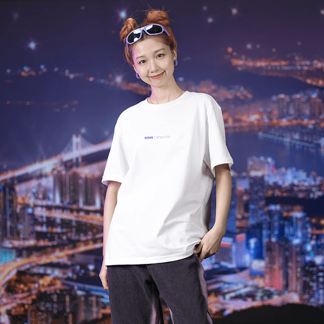 BTS - Yet To Come In BUSAN - Busan S/S T-shirt 001 (White BTS - Yet To Come In BUSAN - Busan S/S T-shirt 001 (White