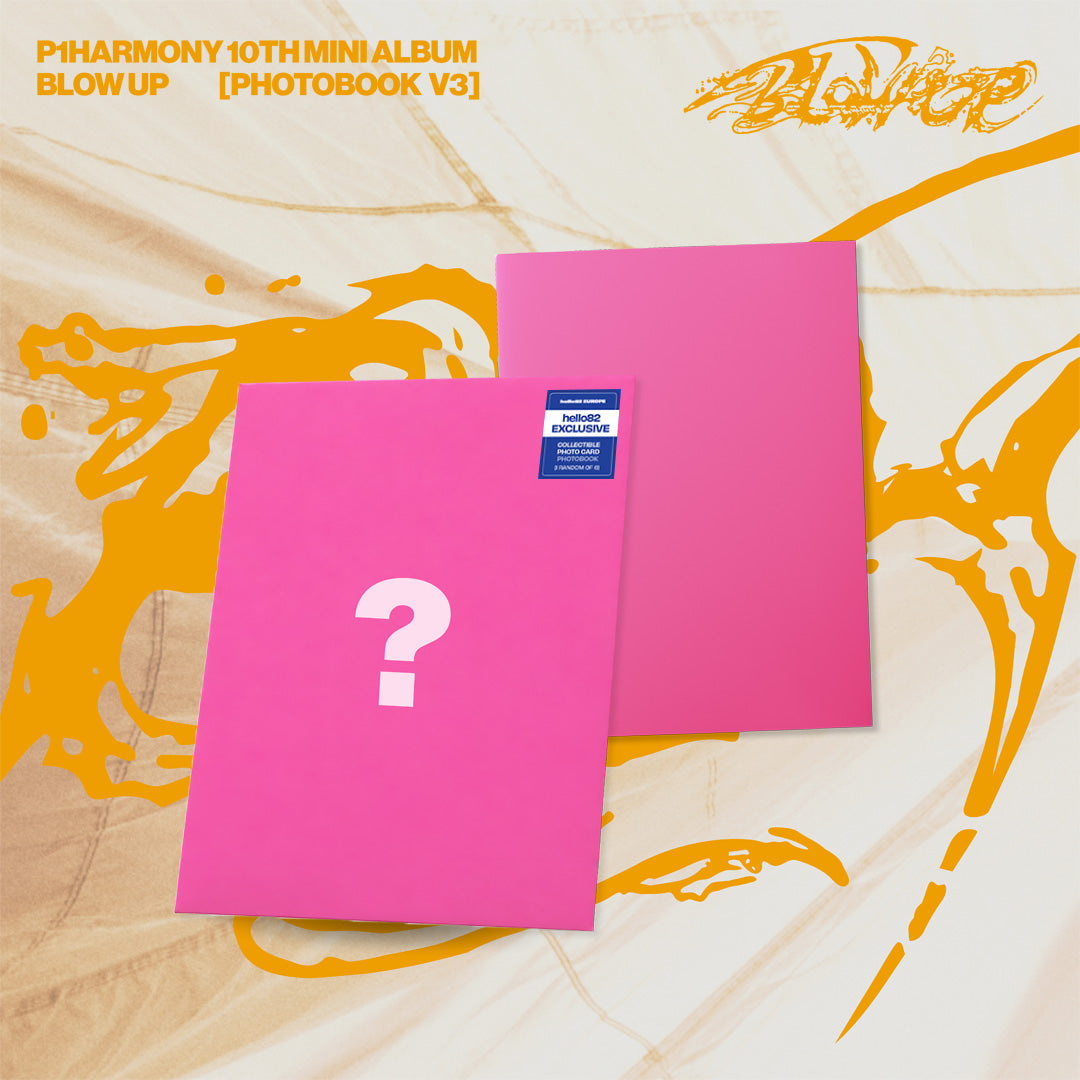 P1Harmony - BLOW UP (Photobook Ver.) - Europe hello82 Exclusive