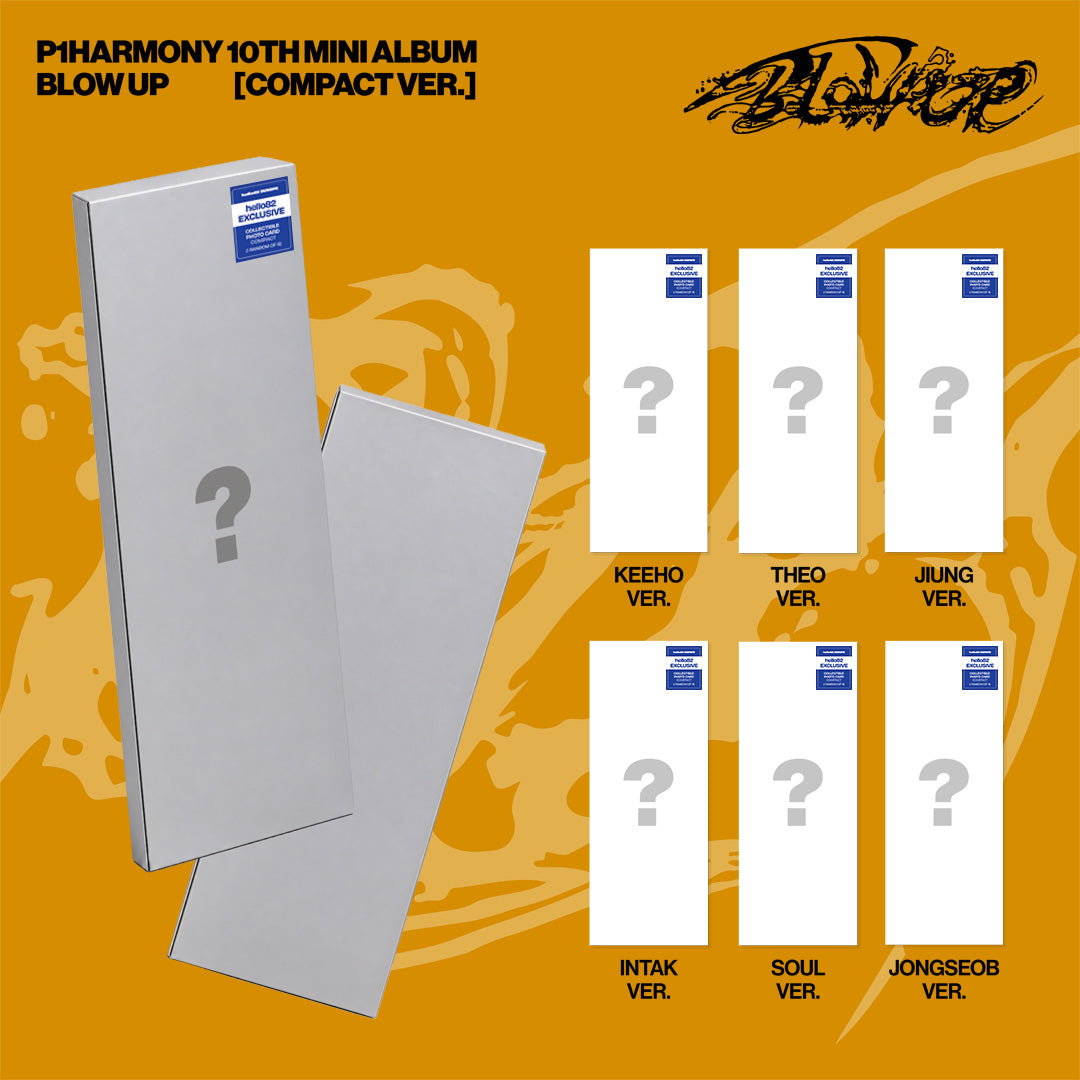 P1Harmony - BLOW UP (Compact Ver.) - Europe hello82 Exclusive (Random)