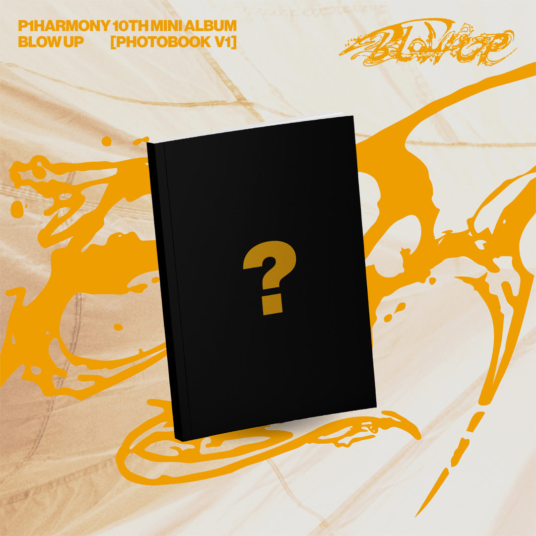 [Signed] P1Harmony - BLOW UP (Photobook Ver.) in Photobook V1 (Black)