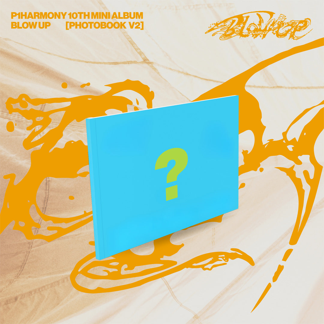 [Signed] P1Harmony - BLOW UP (Photobook Ver.) in Photobook V2 (Blue)