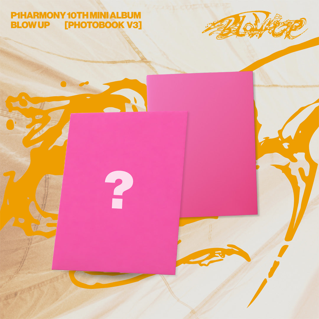 [Signed] P1Harmony - BLOW UP (Photobook Ver.) in Photobook V3 (Pink)