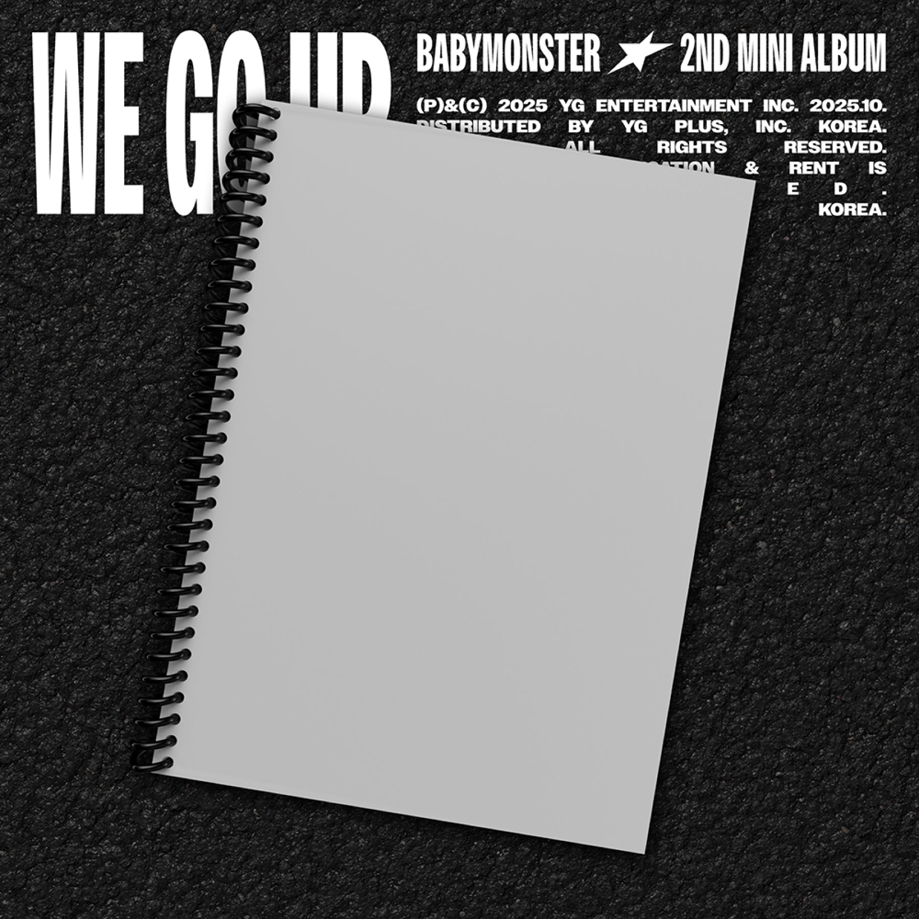 [Signed] BABYMONSTER - WE GO UP