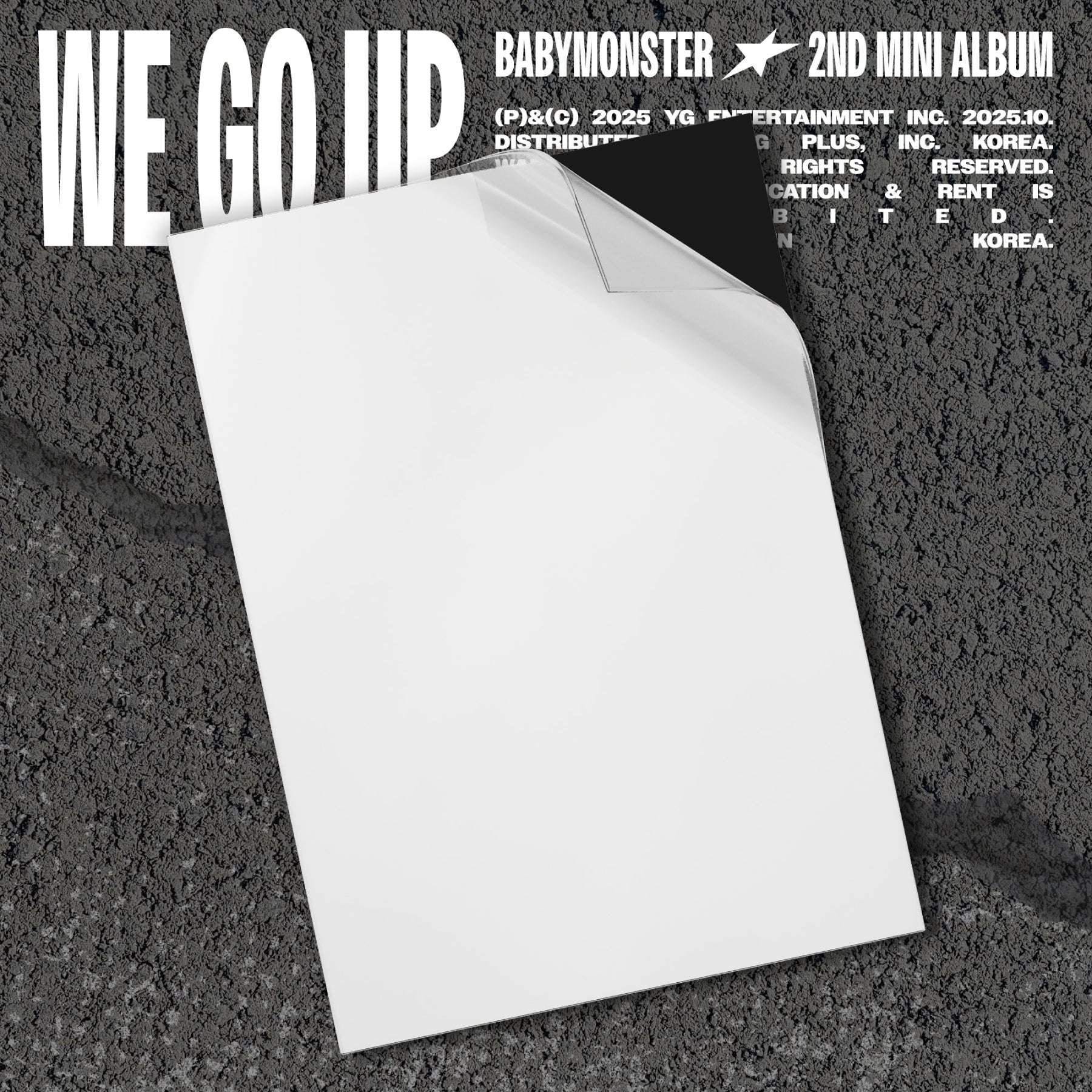 [Signed] BABYMONSTER - WE GO UP