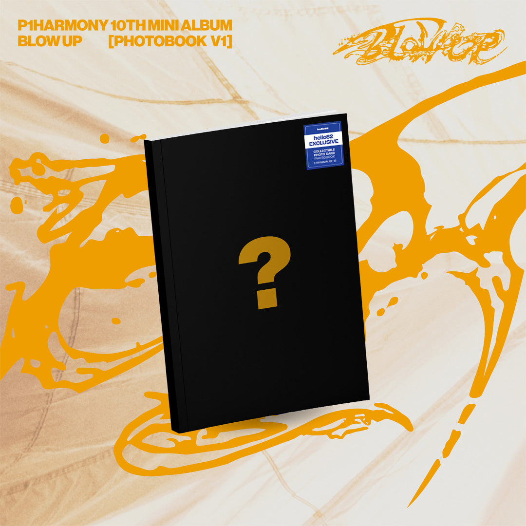 P1Harmony - BLOW UP (Photobook Ver.) - hello82 Exclusive in Photobook V1 (Black)