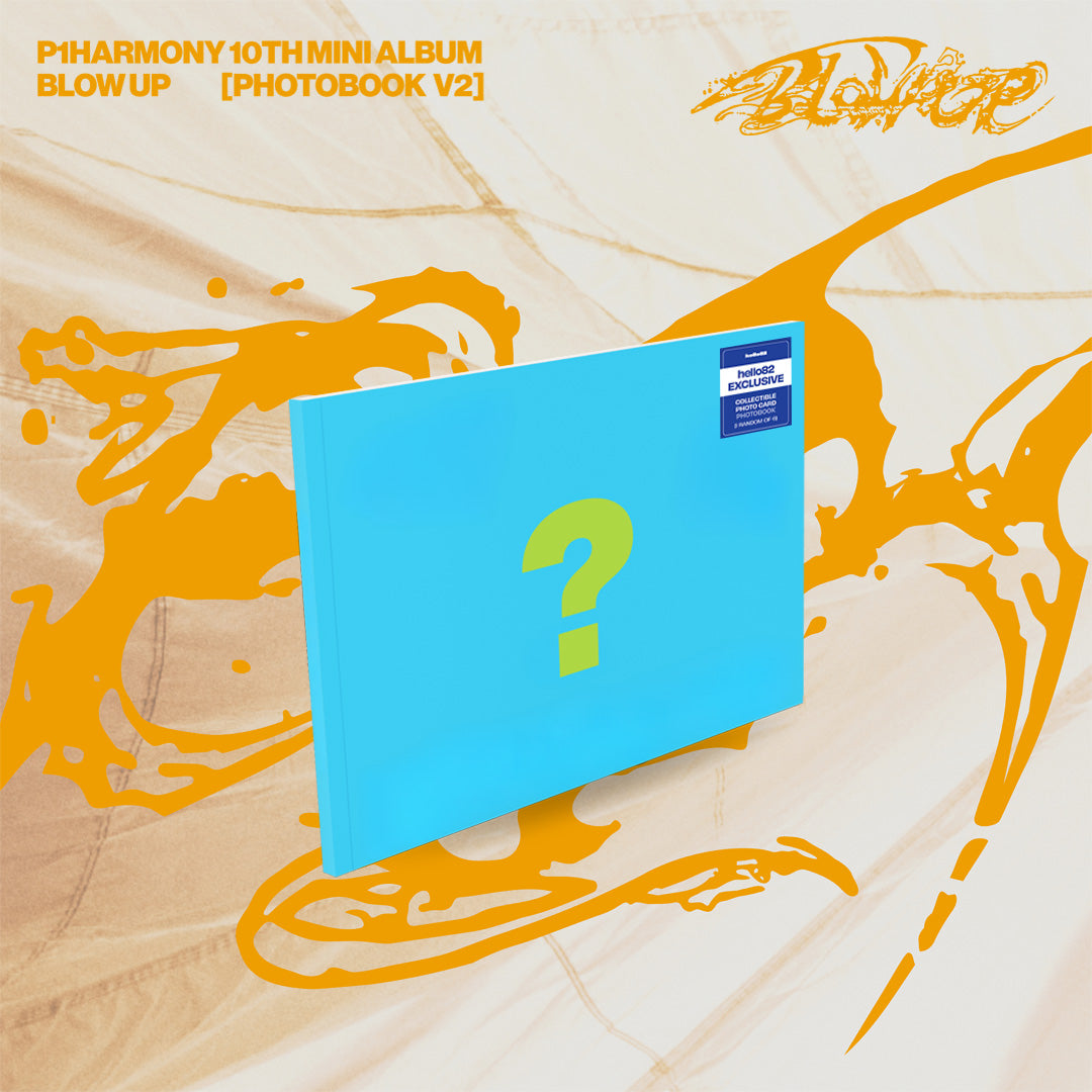 P1Harmony - BLOW UP (Photobook Ver.) - hello82 Exclusive in Photobook V2 (Blue)