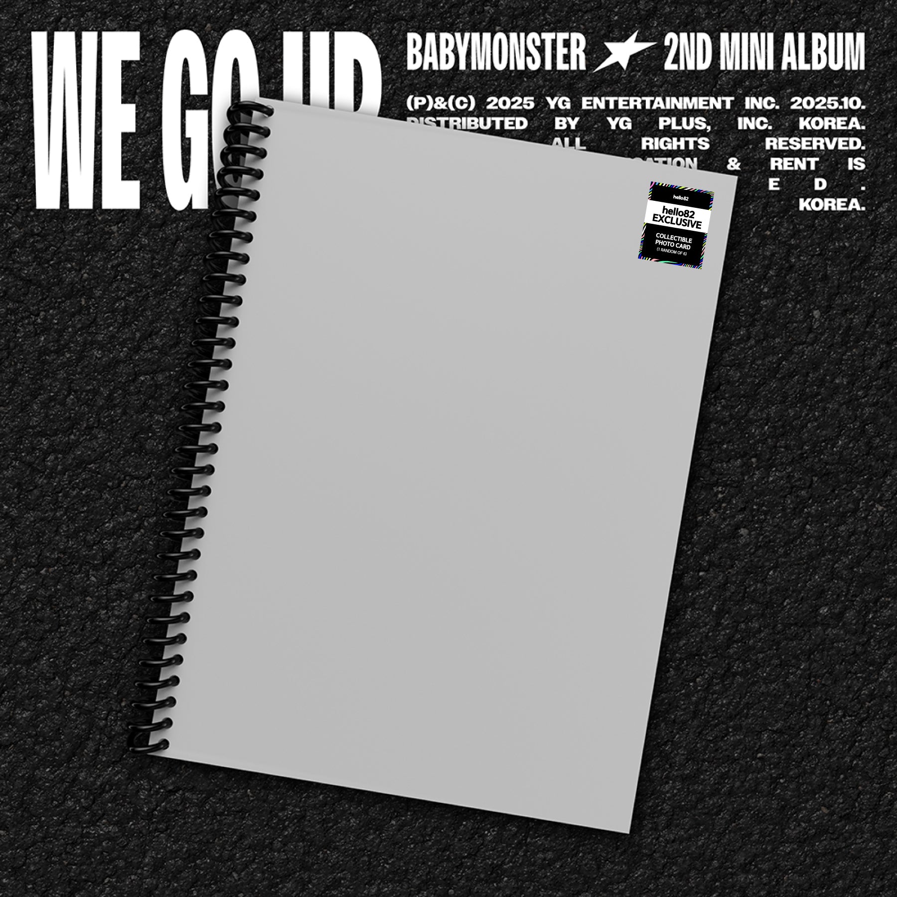 BABYMONSTER - WE GO UP - hello82 Exclusive