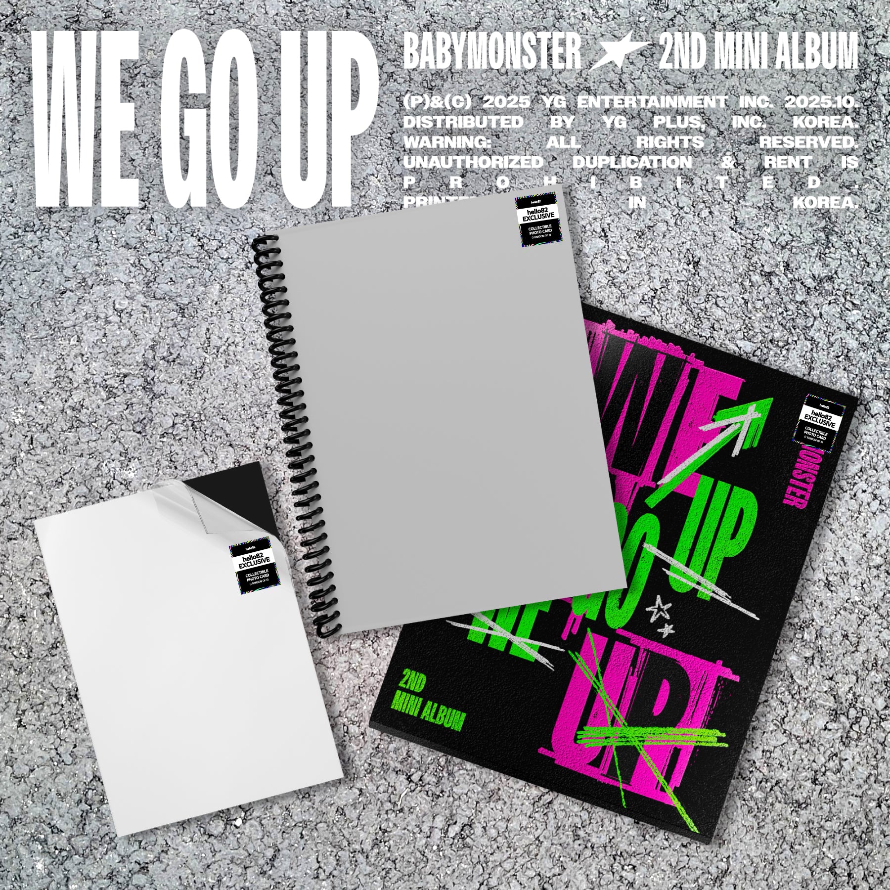 BABYMONSTER - WE GO UP - hello82 Exclusive