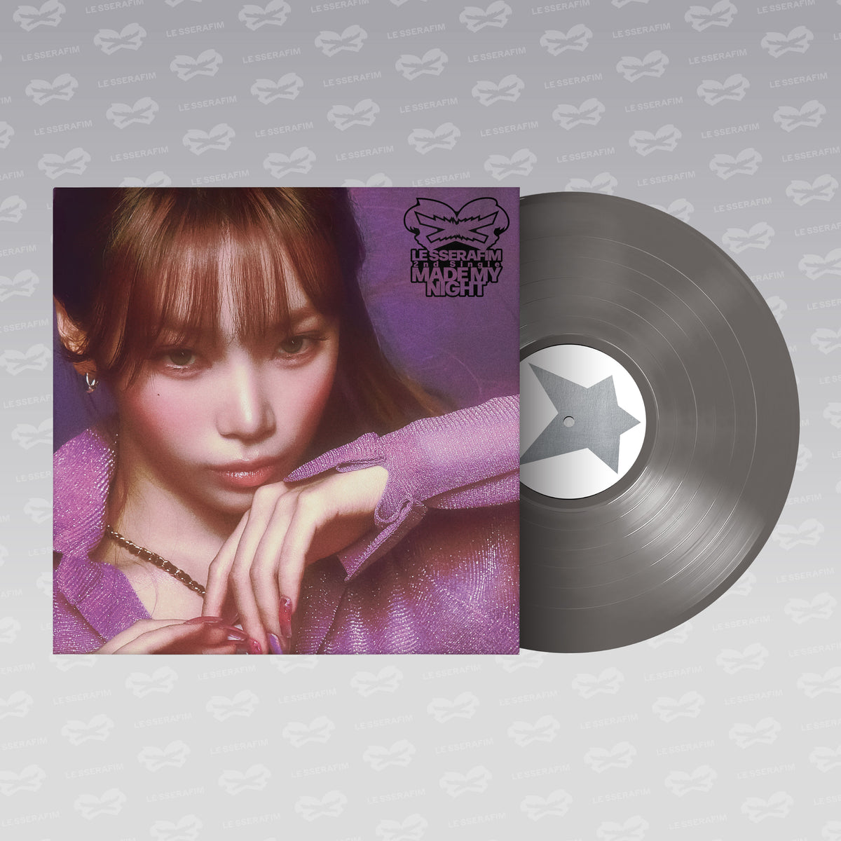 LE SSERAFIM - 2nd Single Album 'Made My Night' Vinyl
