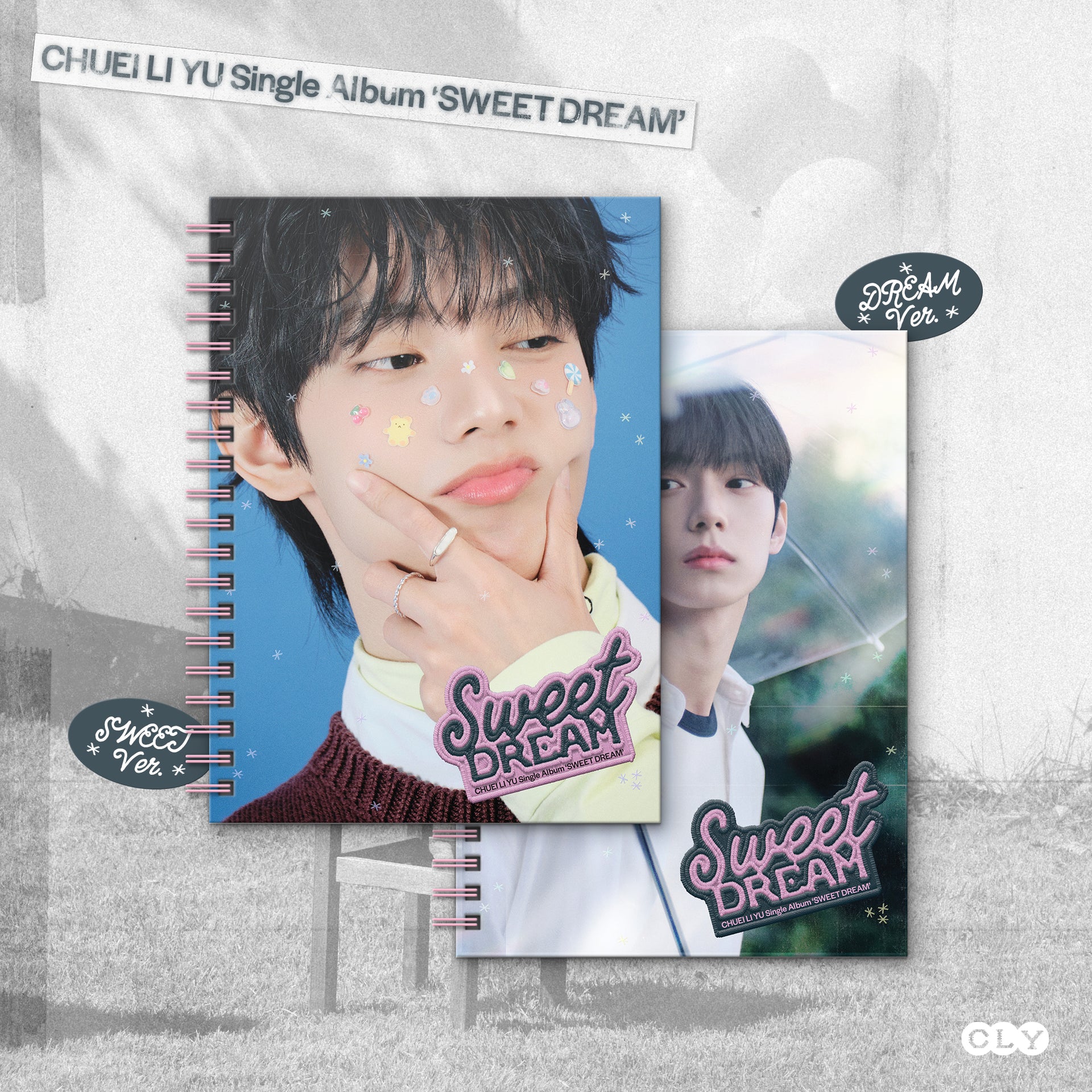 [Signed] CHUEI LI YU - SINGLE ALBUM : SWEET DREAM (Photo Book Ver.)(Random)