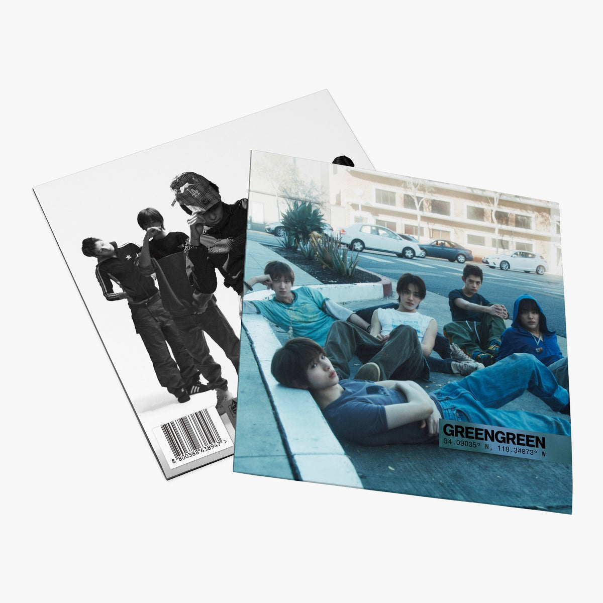 CORTIS - GREENGREEN_playextended (Vinyl) in STREET ver. and STUDIO ver.