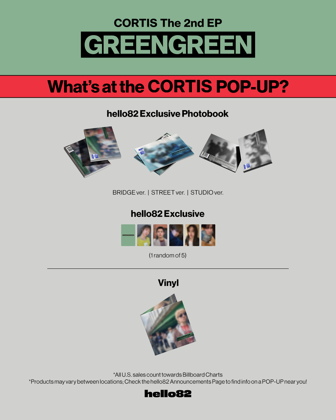 CORTIS ソンヒョン GREENGREEN POPUP ラキドロ トレカ 【公式通販】
