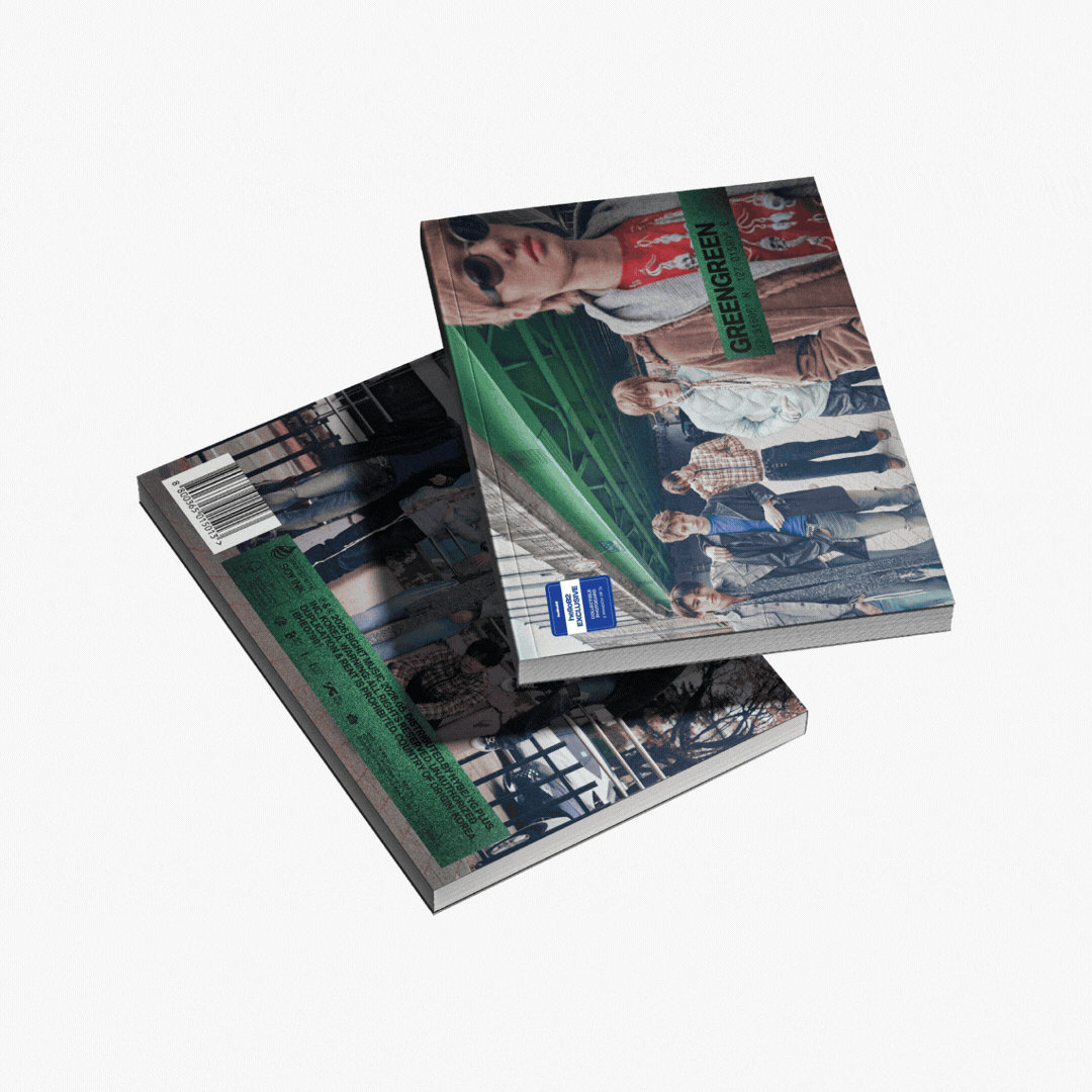CORTIS - GREENGREEN - hello82 Exclusive in BRIDGE (Green), STREET (Blue), and STUDIO (Grey)