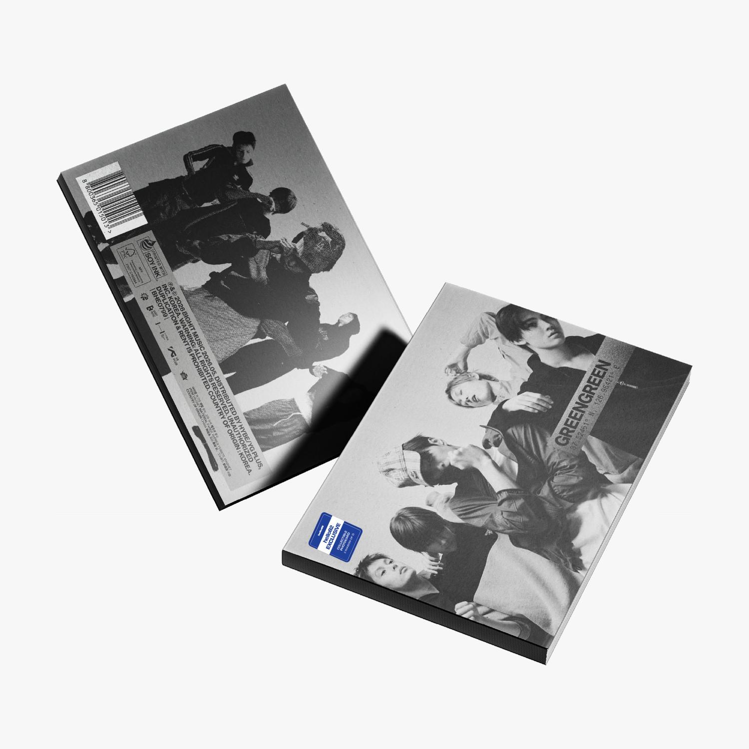 CORTIS - GREENGREEN - hello82 Exclusive STUDIO version in Grey
